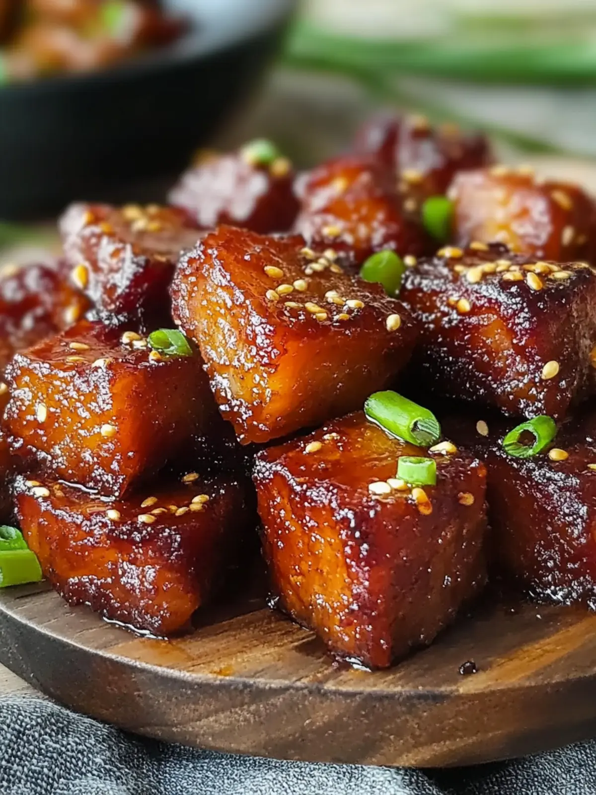 Crispy Air Fryer Pork Belly Bites with Irresistible Glaze 3 Crispy Air Fryer Pork Belly Bites with Honey Soy Ginger Glaze