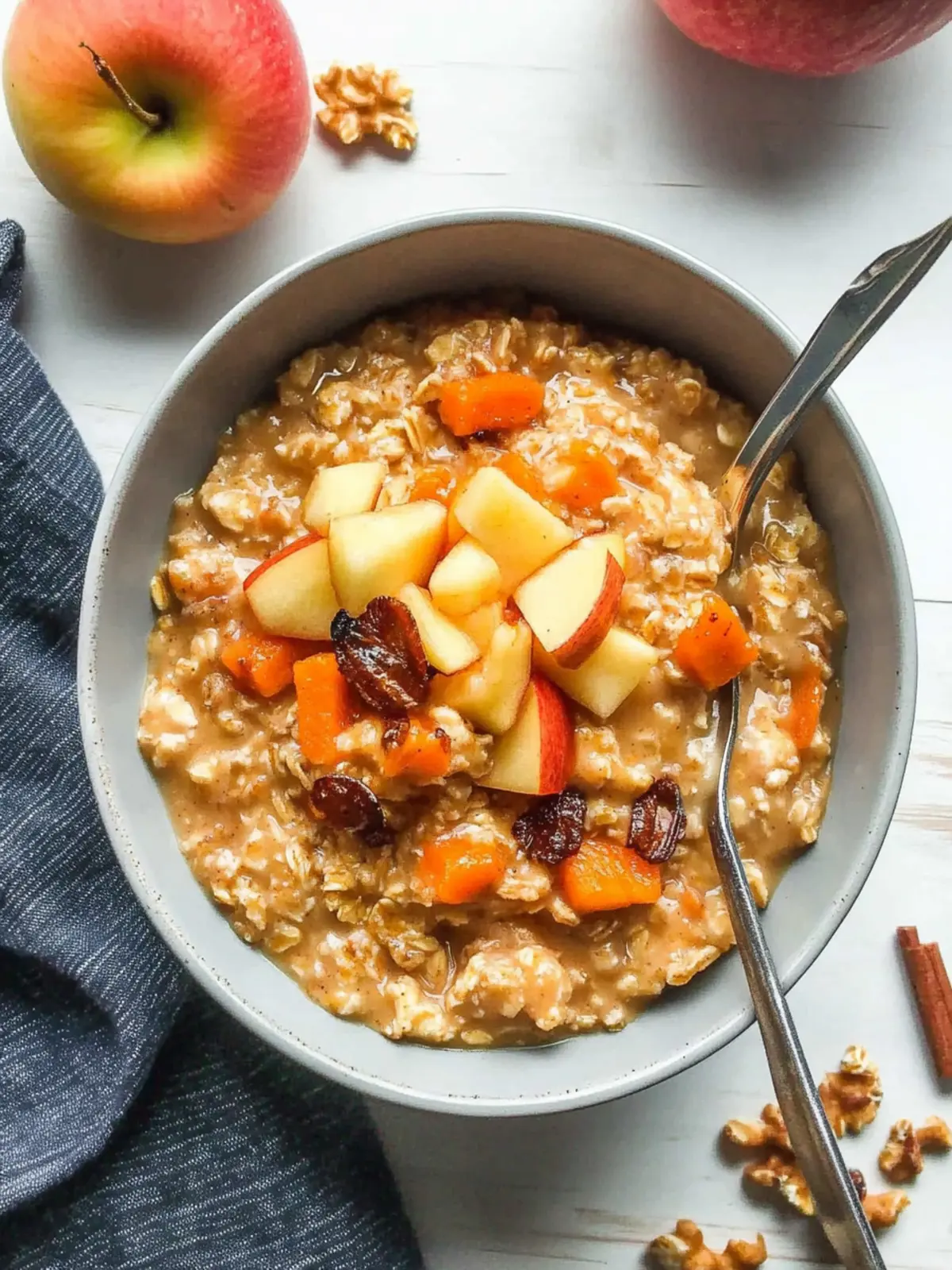 Quick & Delicious 10-Minute Apple Carrot Oatmeal You'll Love 4 10-Minute Apple Carrot Oatmeal