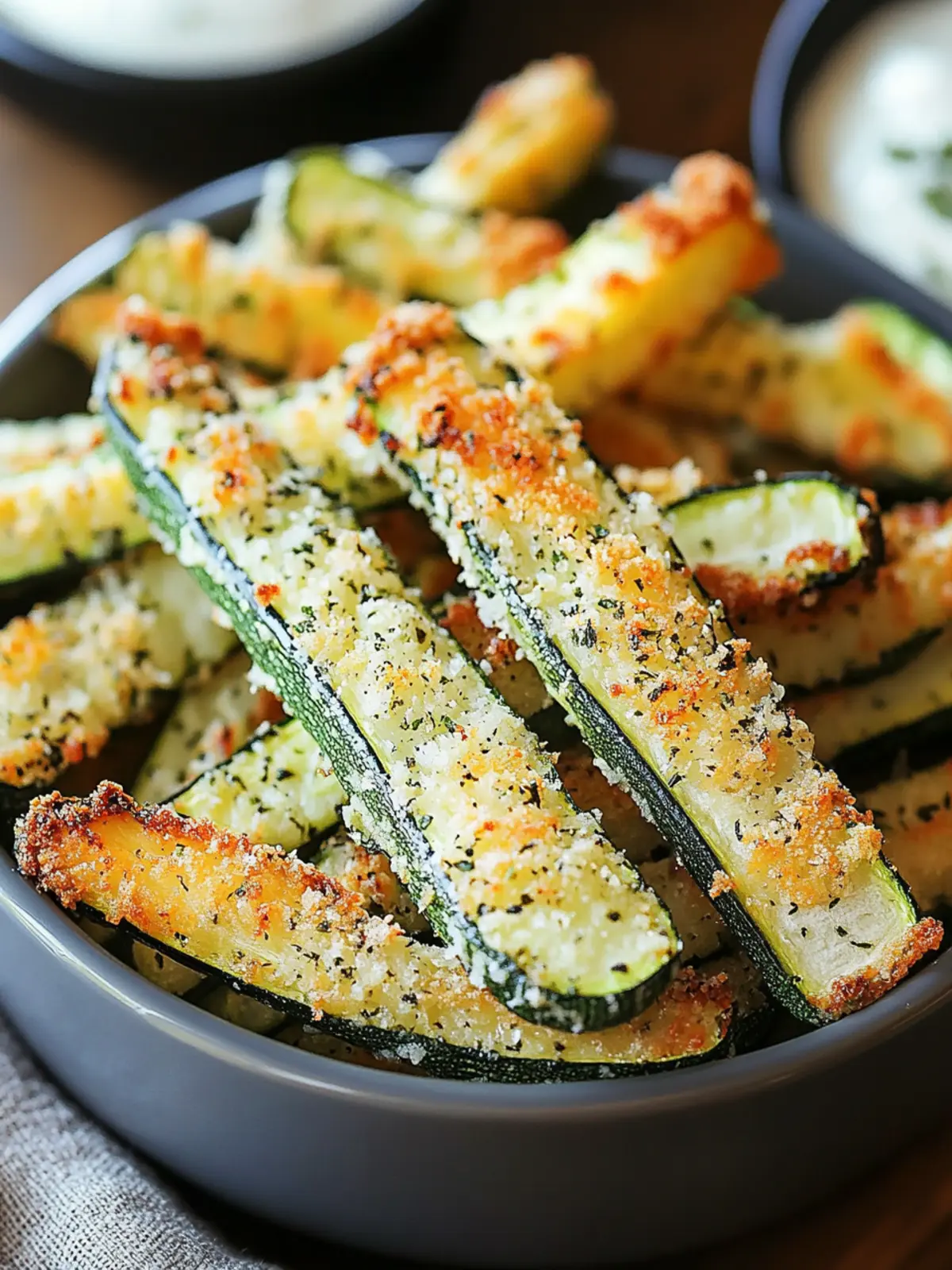 Crispy Baked Zucchini Fries