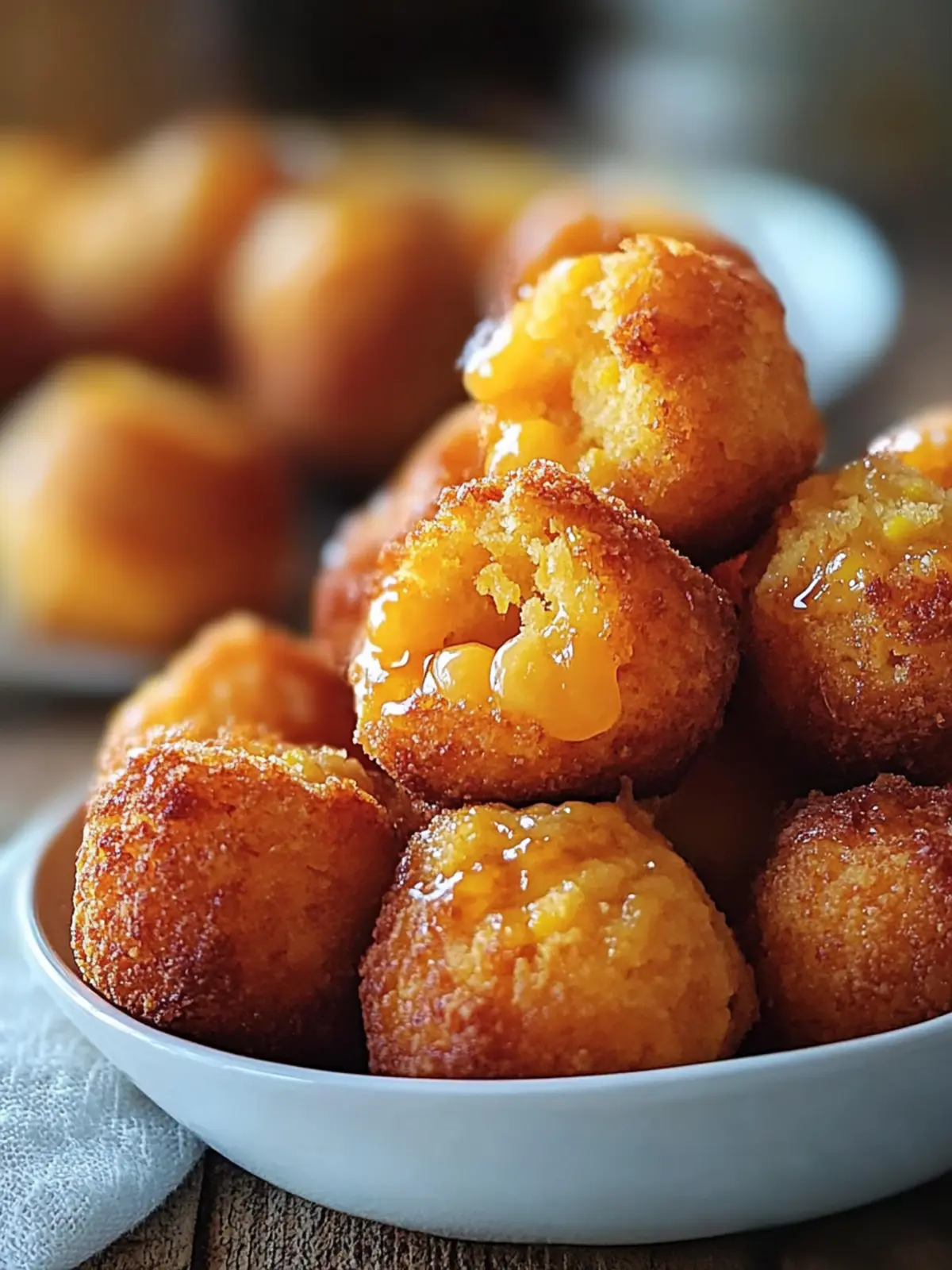 Southern-Style Honey Butter Cornbread Poppers