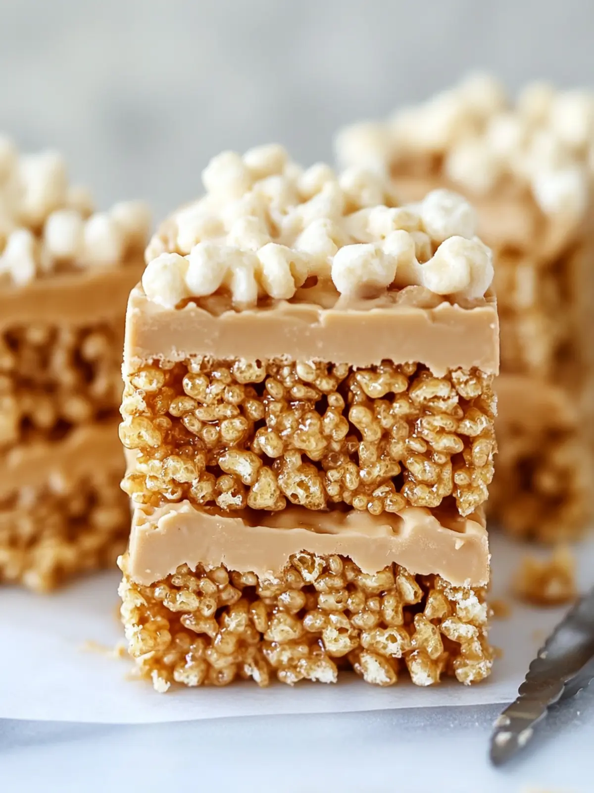 Biscoff Rice Krispie Treats