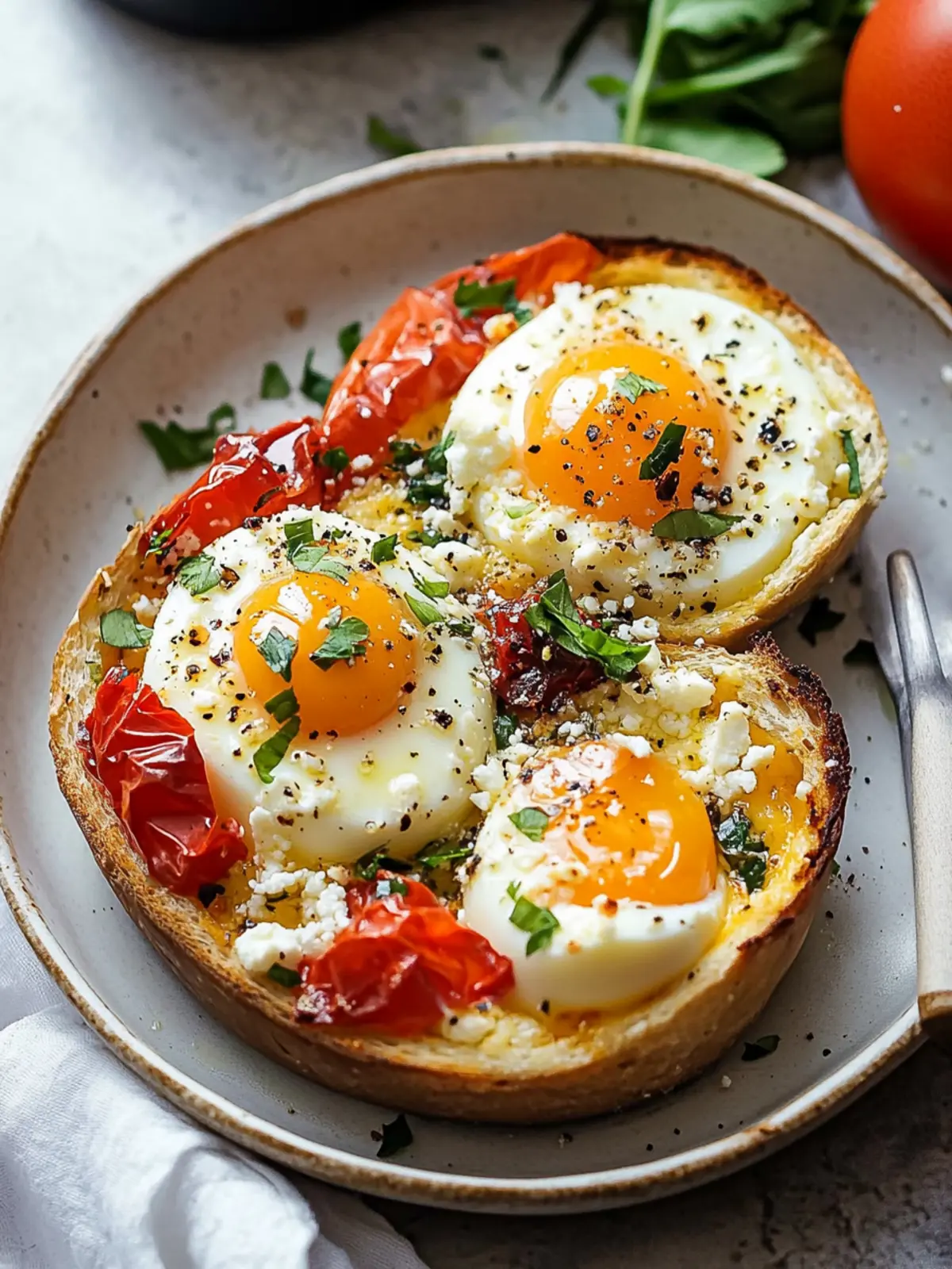 Savor Delicious Baked Feta Eggs for a Healthy Breakfast Delight 5 Baked Feta Eggs