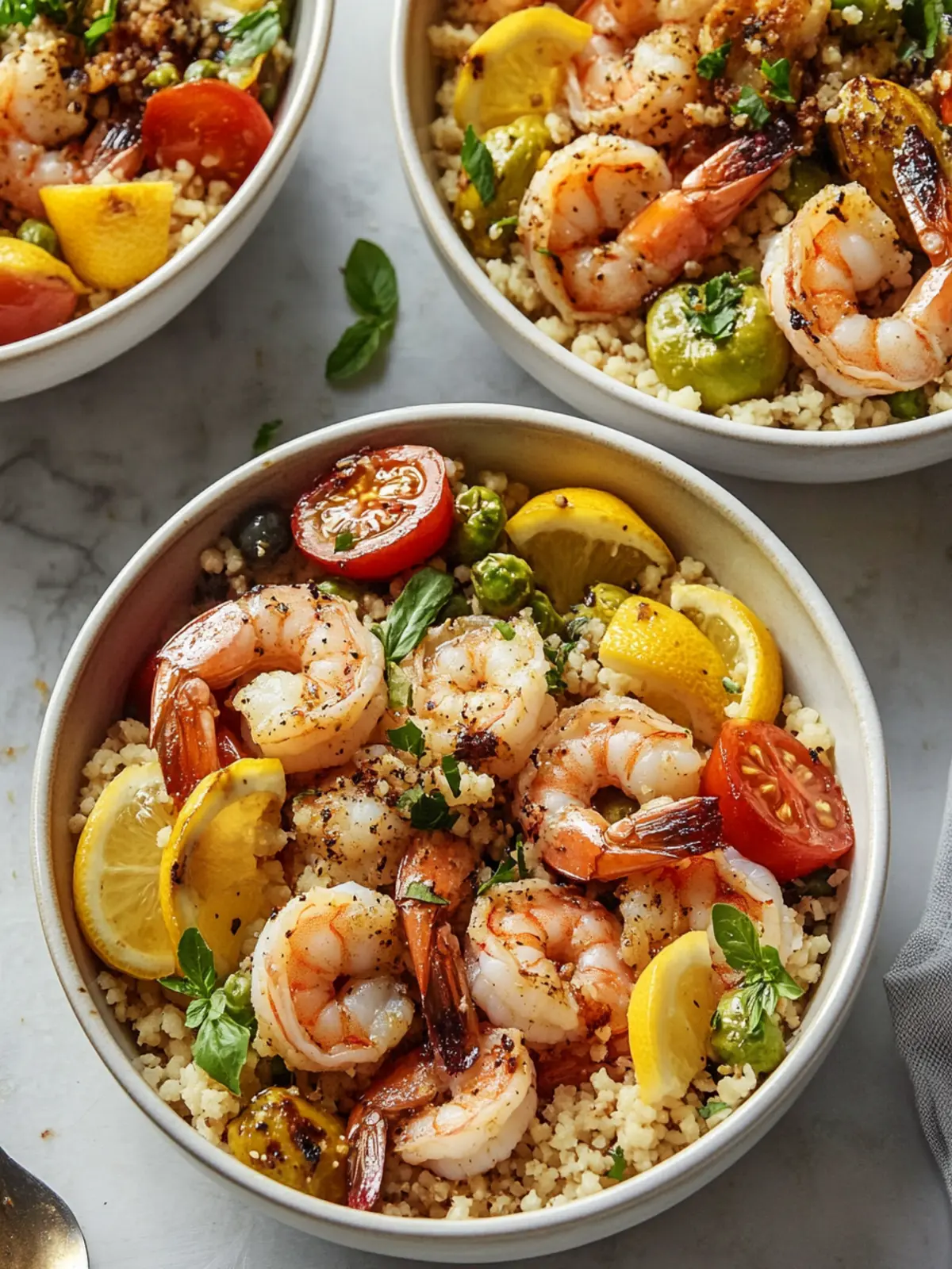 Mediterranean Shrimp Couscous Bowls for a Quick Flavor Boost 3 Mediterranean Shrimp Couscous Bowls