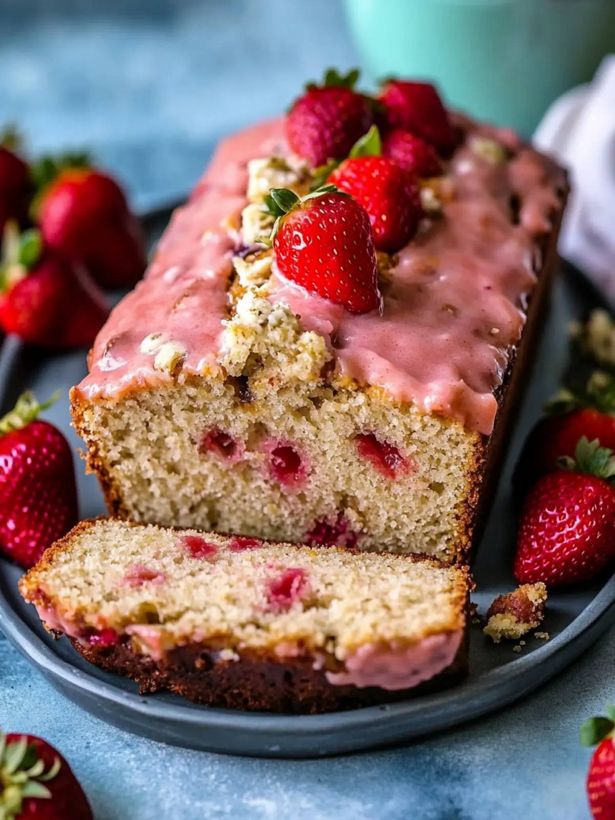 Strawberry Banana Bread