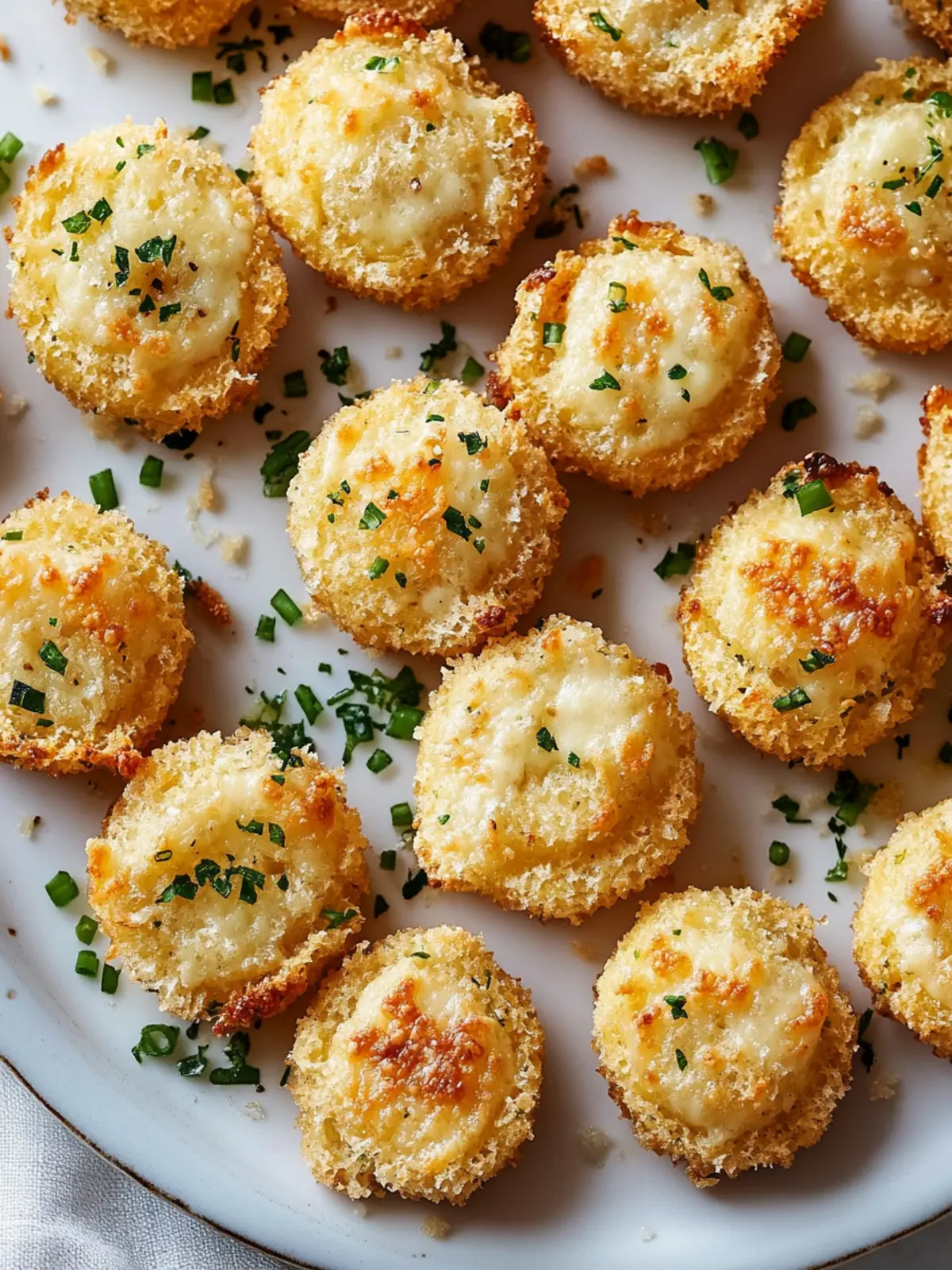 Easy Garlic Parmesan Ritz Party Bites