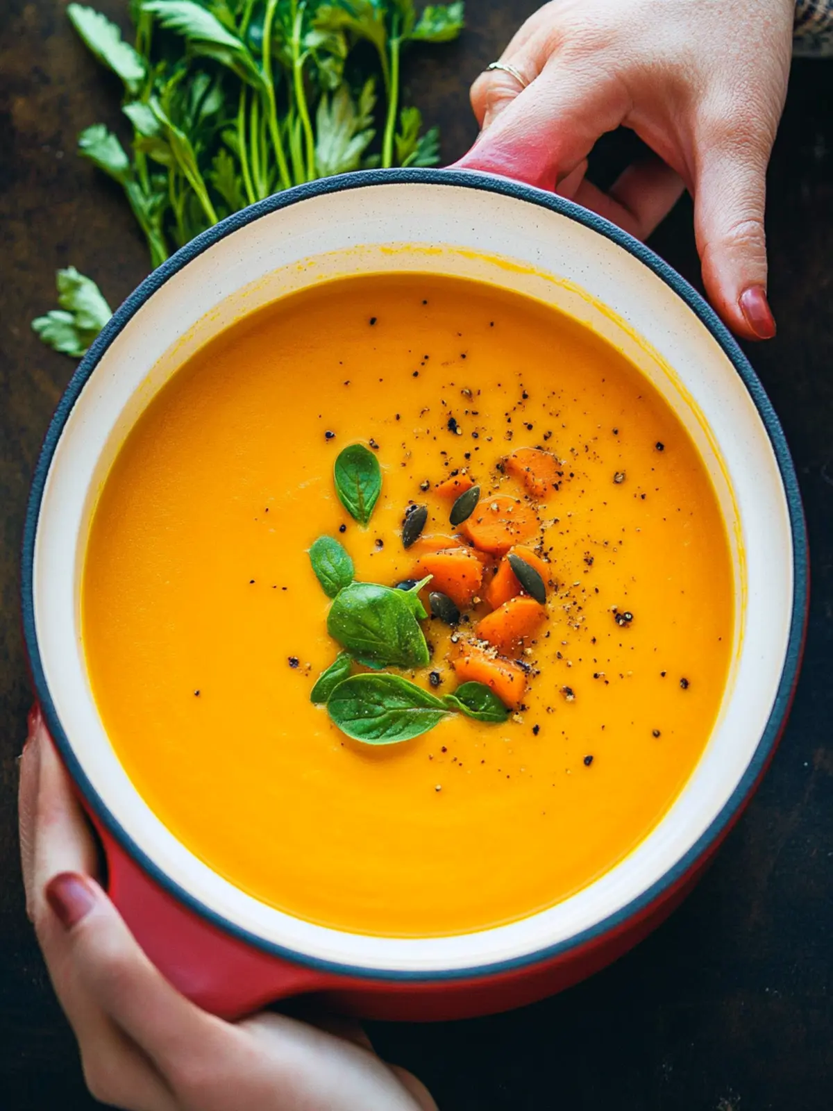 Dreamy Carrot Soup That's Creamy, Healthy, and So Easy! 3 Carrot Soup