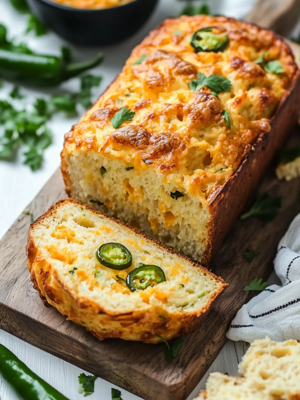 Jalapeño Cheddar Bread: A Spicy Twist for Every Meal 2 Jalapeño Cheddar Bread