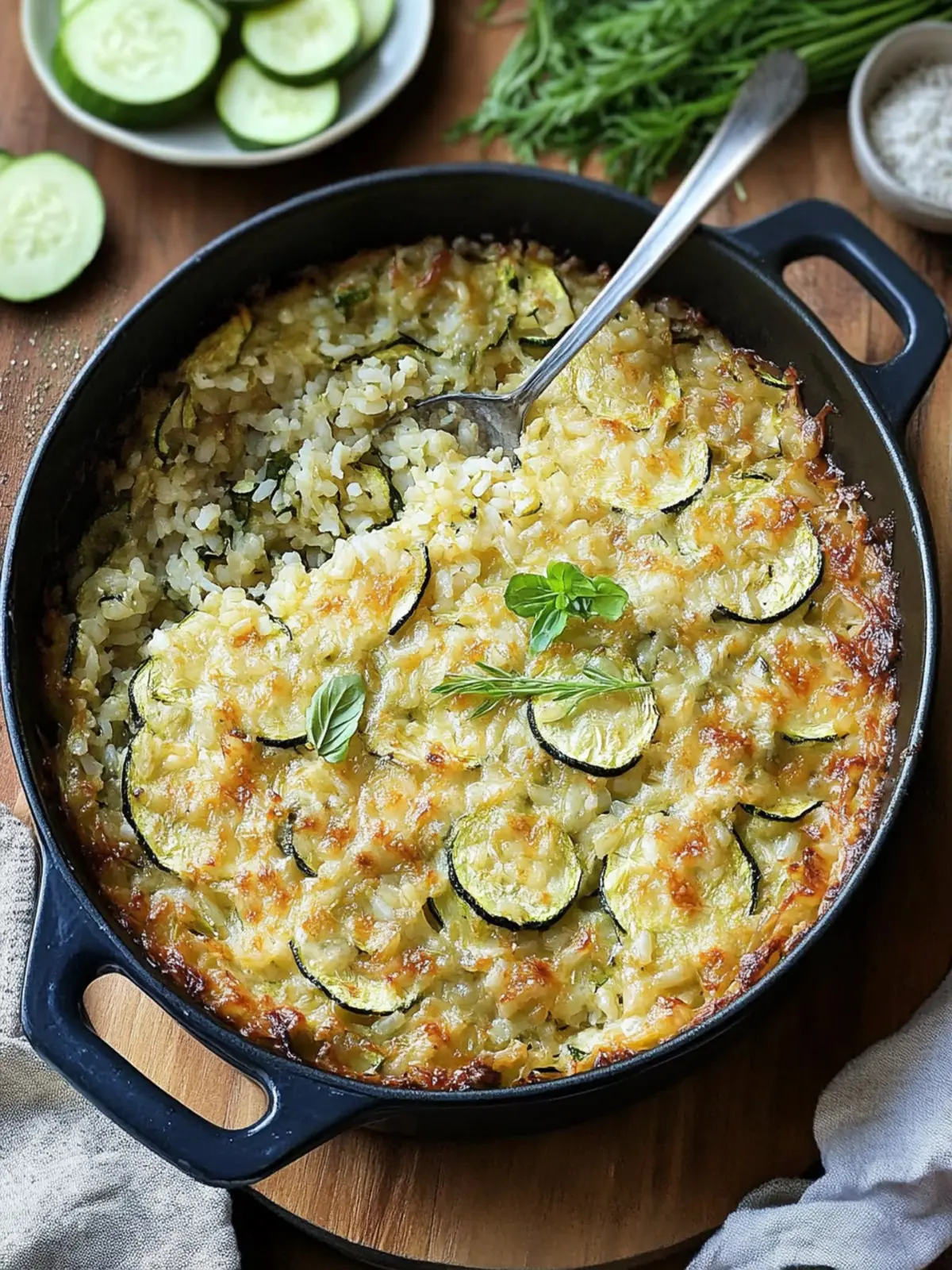 Courgette and Rice Bake: Your New Cozy Comfort Dish! 4 Courgette and Rice Bake
