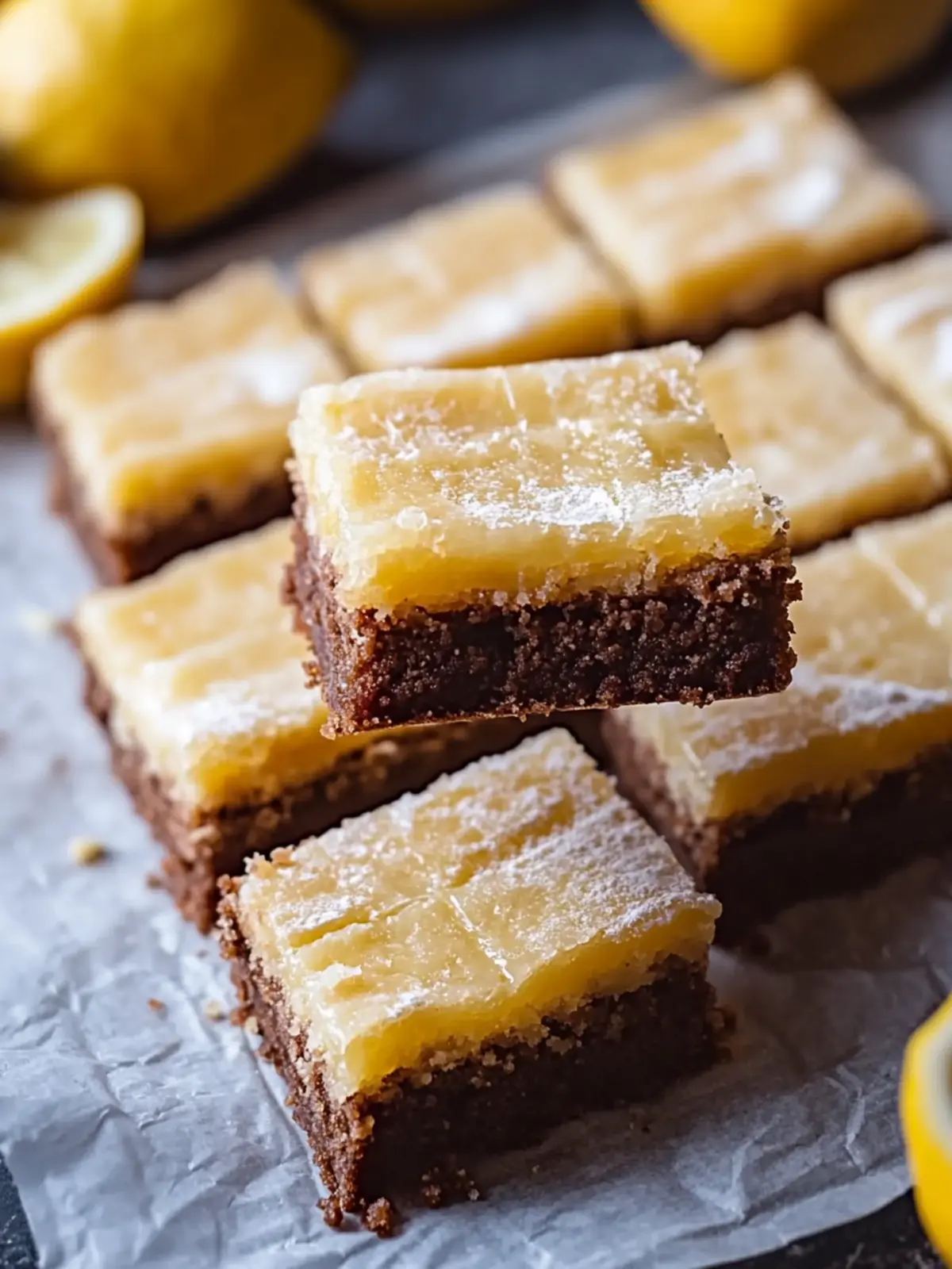 Zesty Gluten Free Lemon Brownies That Everyone Will Love 3 Gluten Free Lemon Brownies