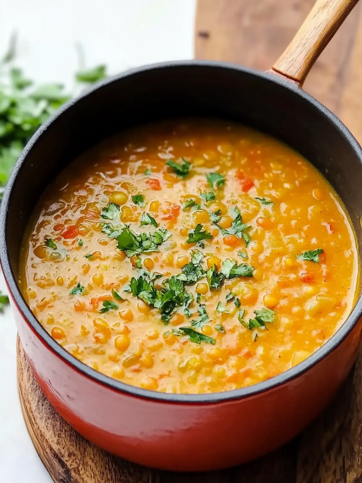 Hearty Red Lentil Soup: A Creamy Mediterranean Comfort 5 Red Lentil Soup