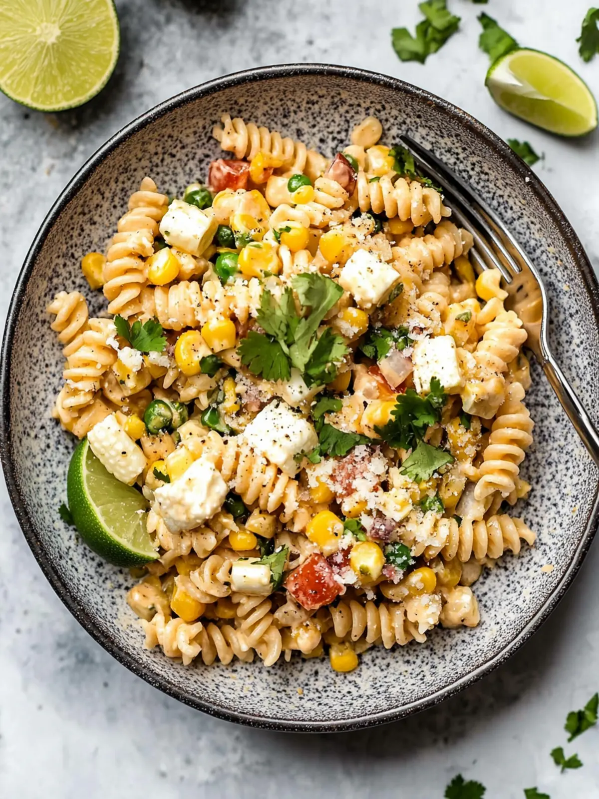 Mexican Street Corn Pasta Salad that's Bursting with Flavor 3 Mexican Street Corn Pasta Salad