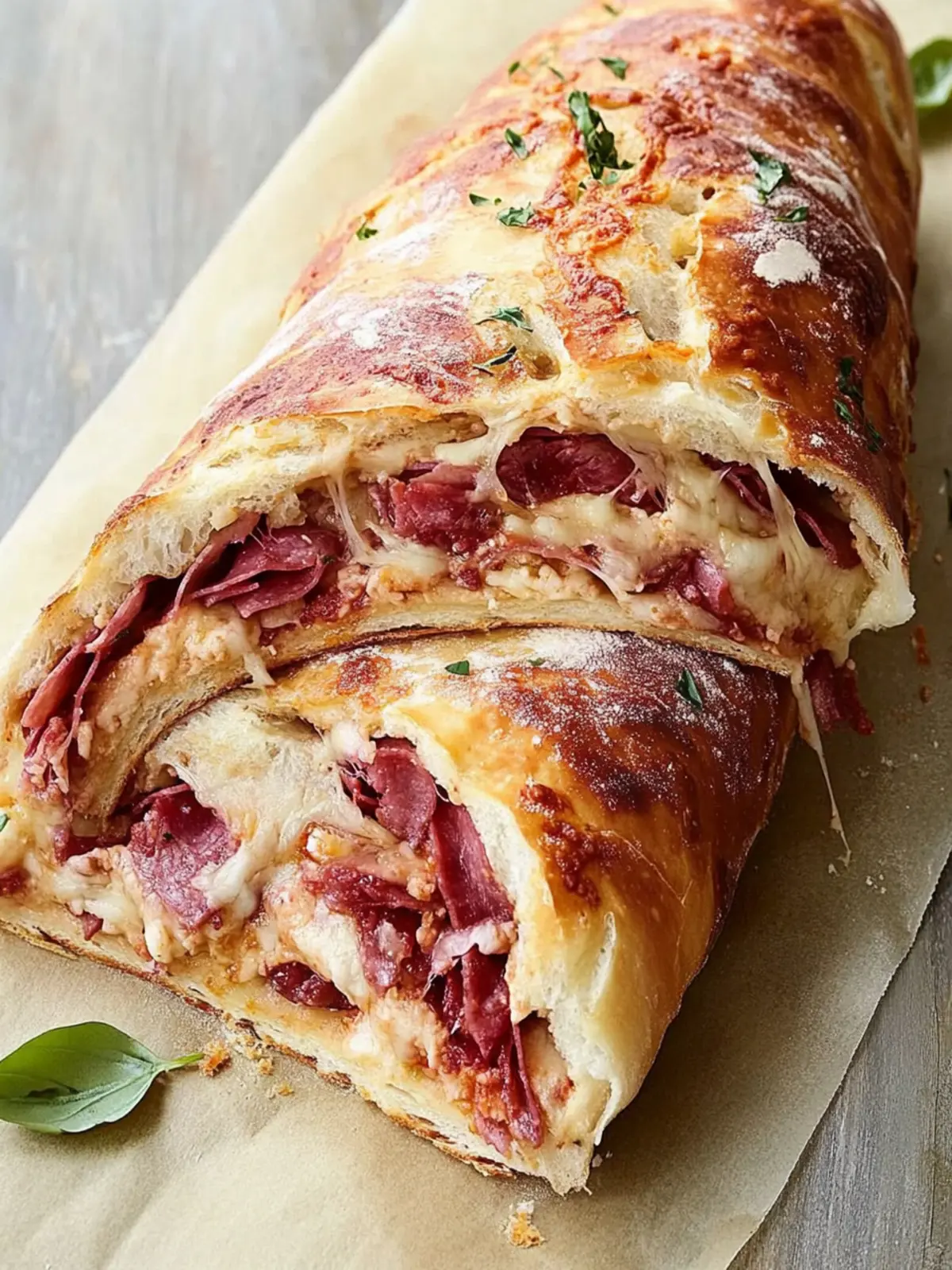 Quick and Easy Reuben Stromboli for a Cozy Dinner Night 2 Reuben Stromboli