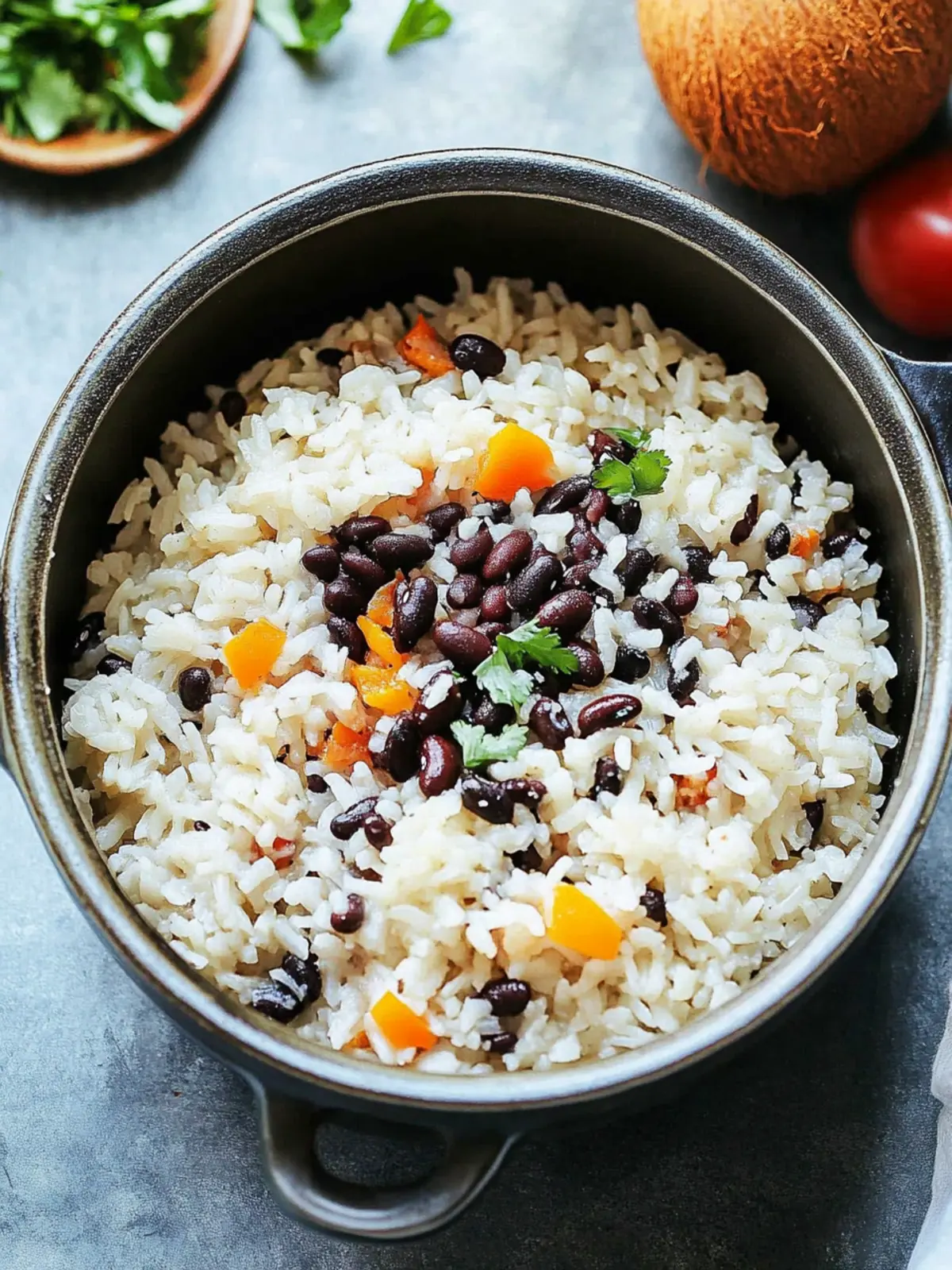 Coconut Rice and Beans: A Flavorful Vegan Delight 4 Coconut Rice and Beans