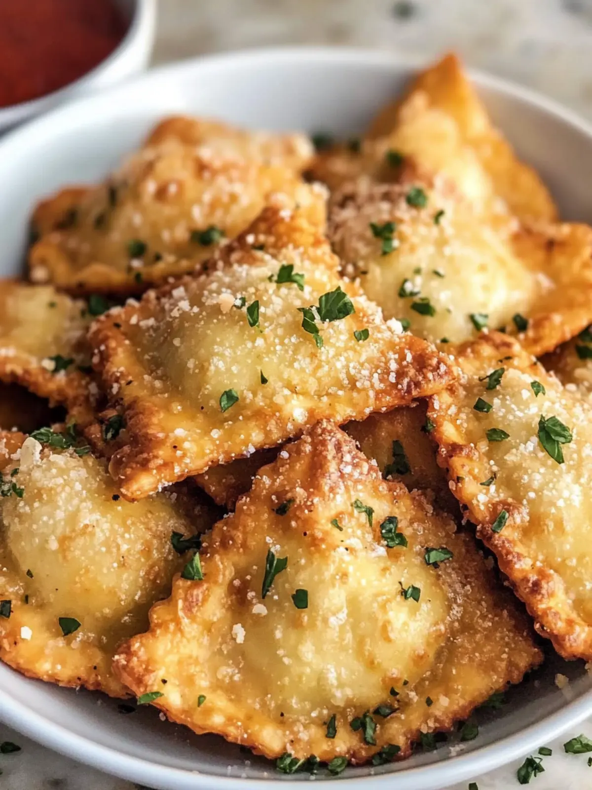 Crispy Air Fryer Ravioli