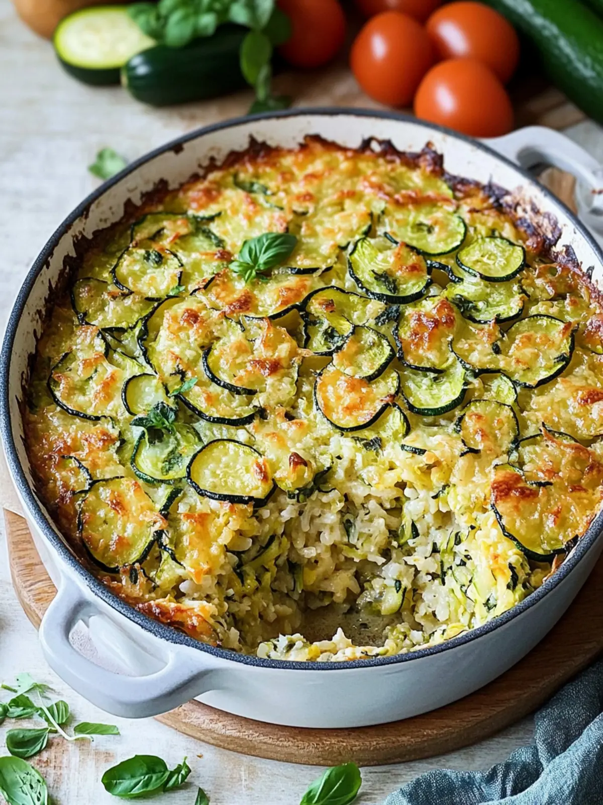 Courgette and Rice Bake: Your New Cozy Comfort Dish! 2 Courgette and Rice Bake