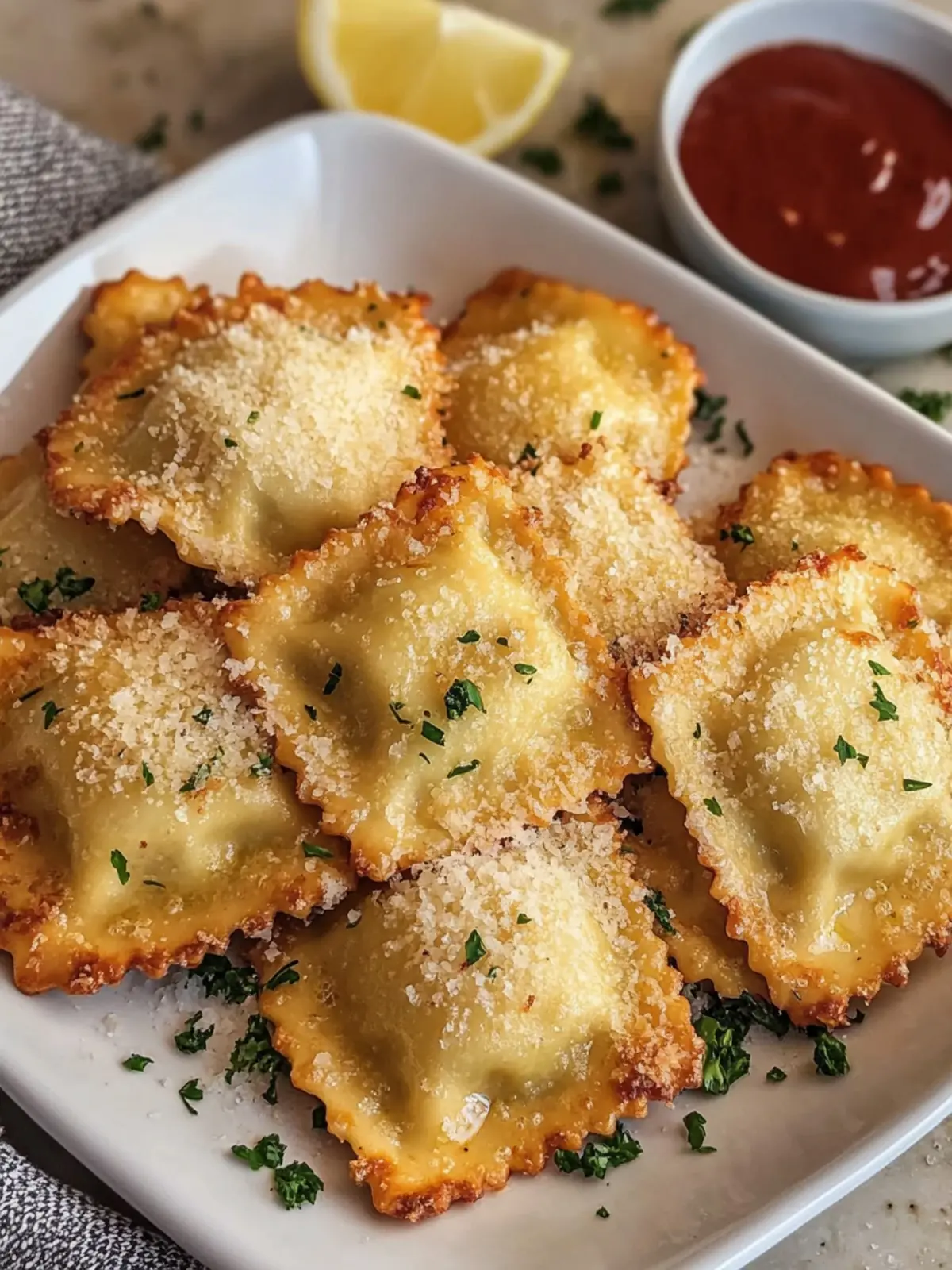 Crispy Air Fryer Ravioli