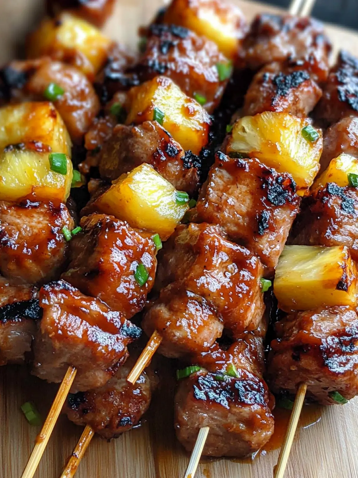 Pineapple BBQ Pork Skewers for an Epic Summer Feast 2 Pineapple BBQ Pork Skewers