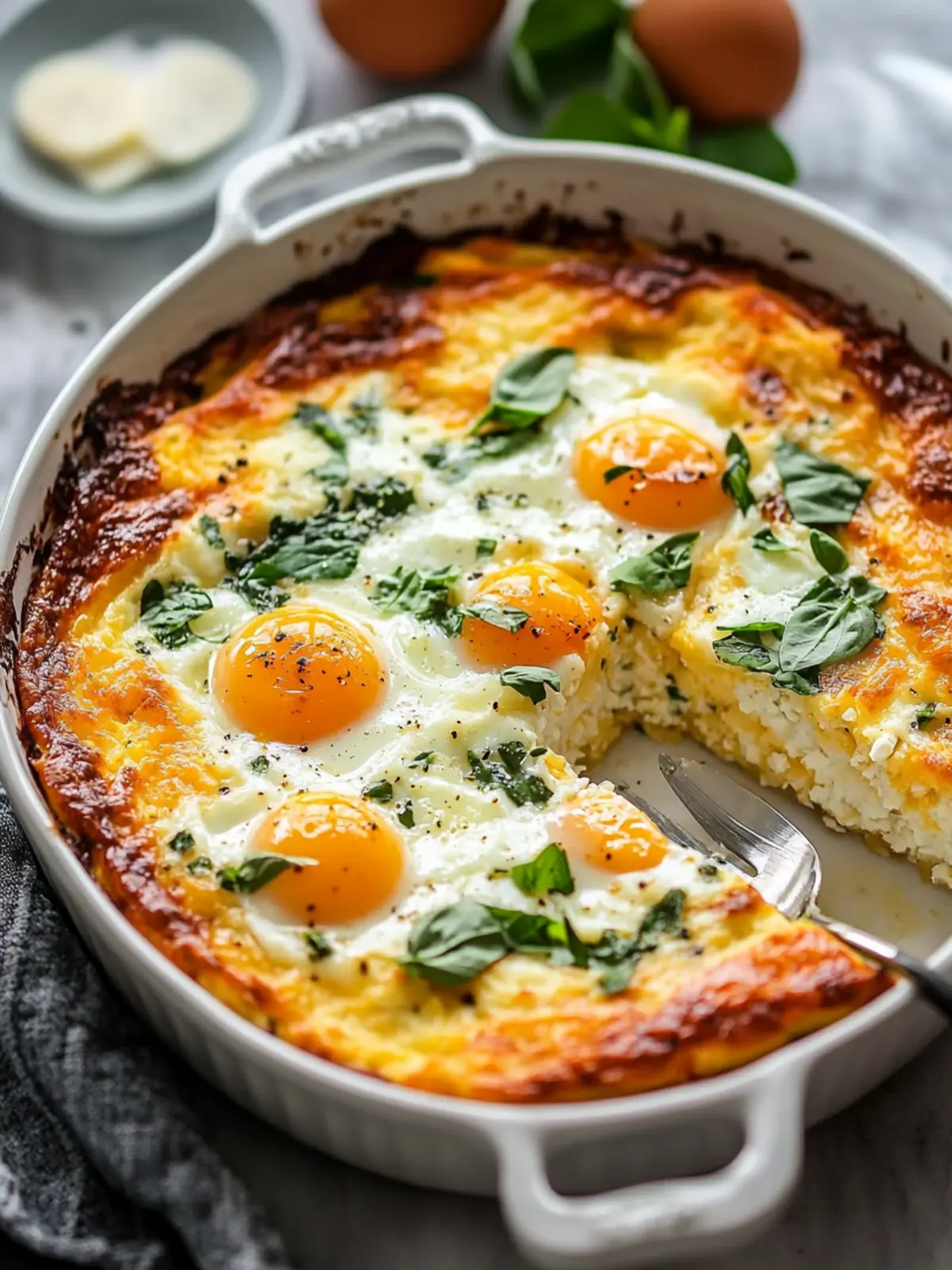 Baked Cottage Cheese Eggs for a Wholesome Breakfast Boost 3 Baked Cottage Cheese Eggs