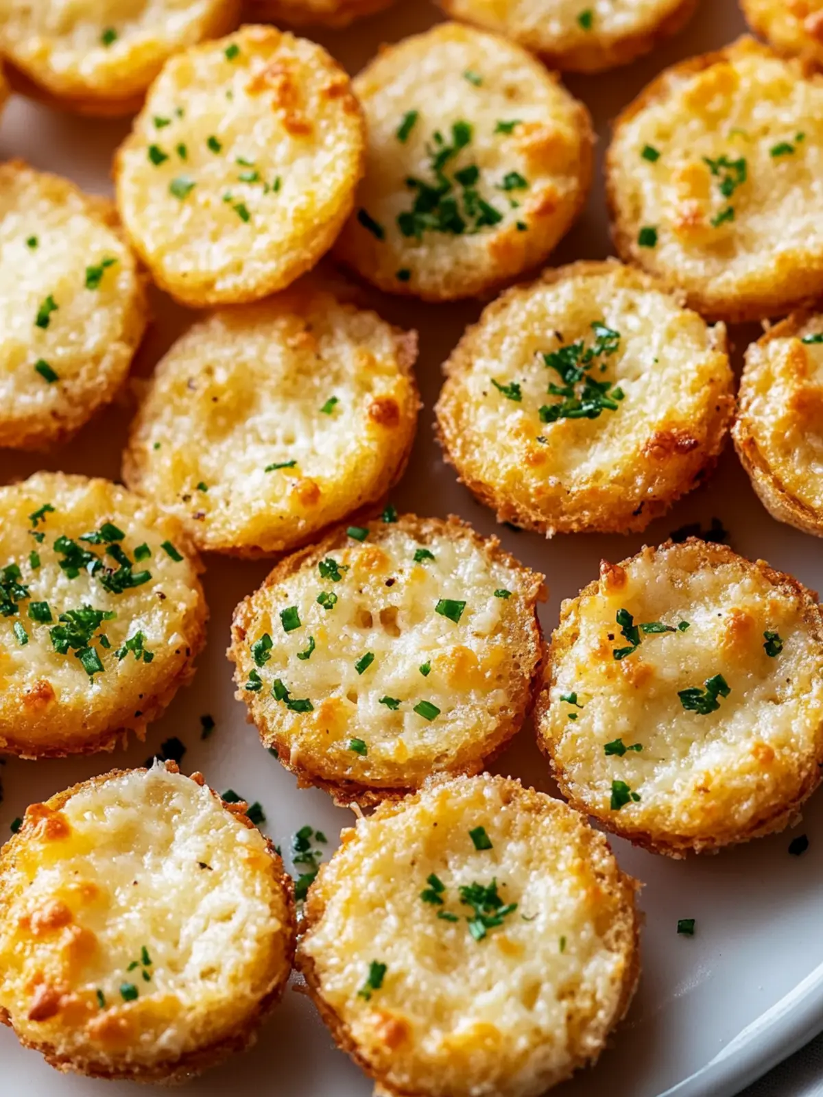 Easy Garlic Parmesan Ritz Party Bites