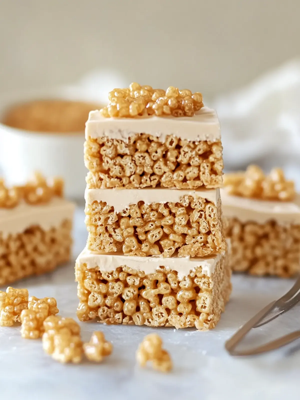 Biscoff Rice Krispie Treats