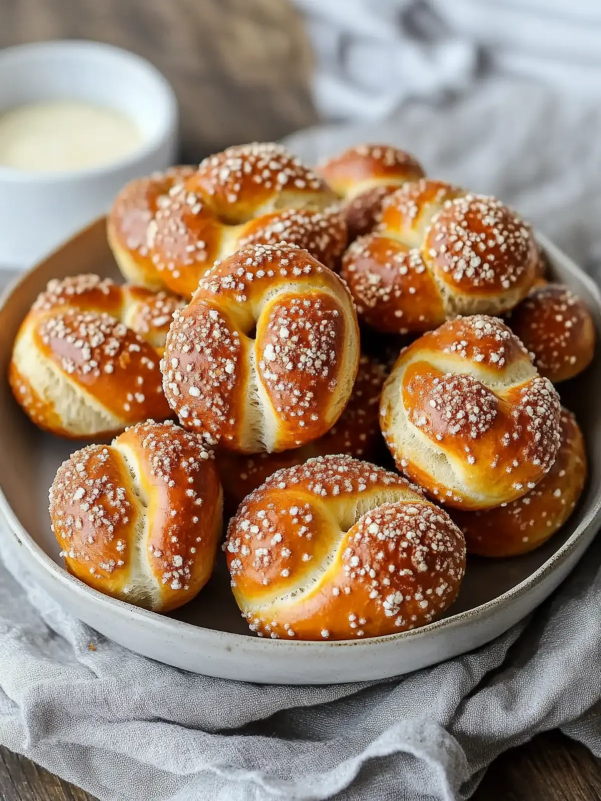 Irresistible Soft Pretzel Bites – Easy Homemade Comfort! 3 Soft Pretzel Bites
