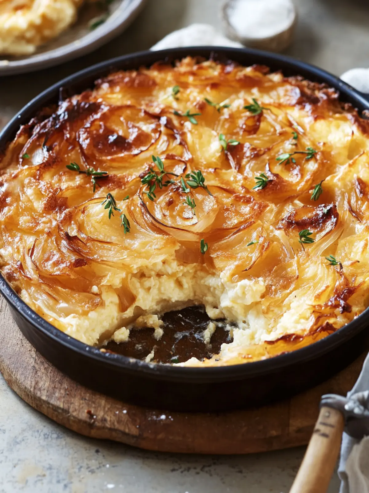 Caramelized Onion and Gruyère Cottage Cheese Bake Heaven 5 Caramelized Onion and Gruyère Cottage Cheese Bake