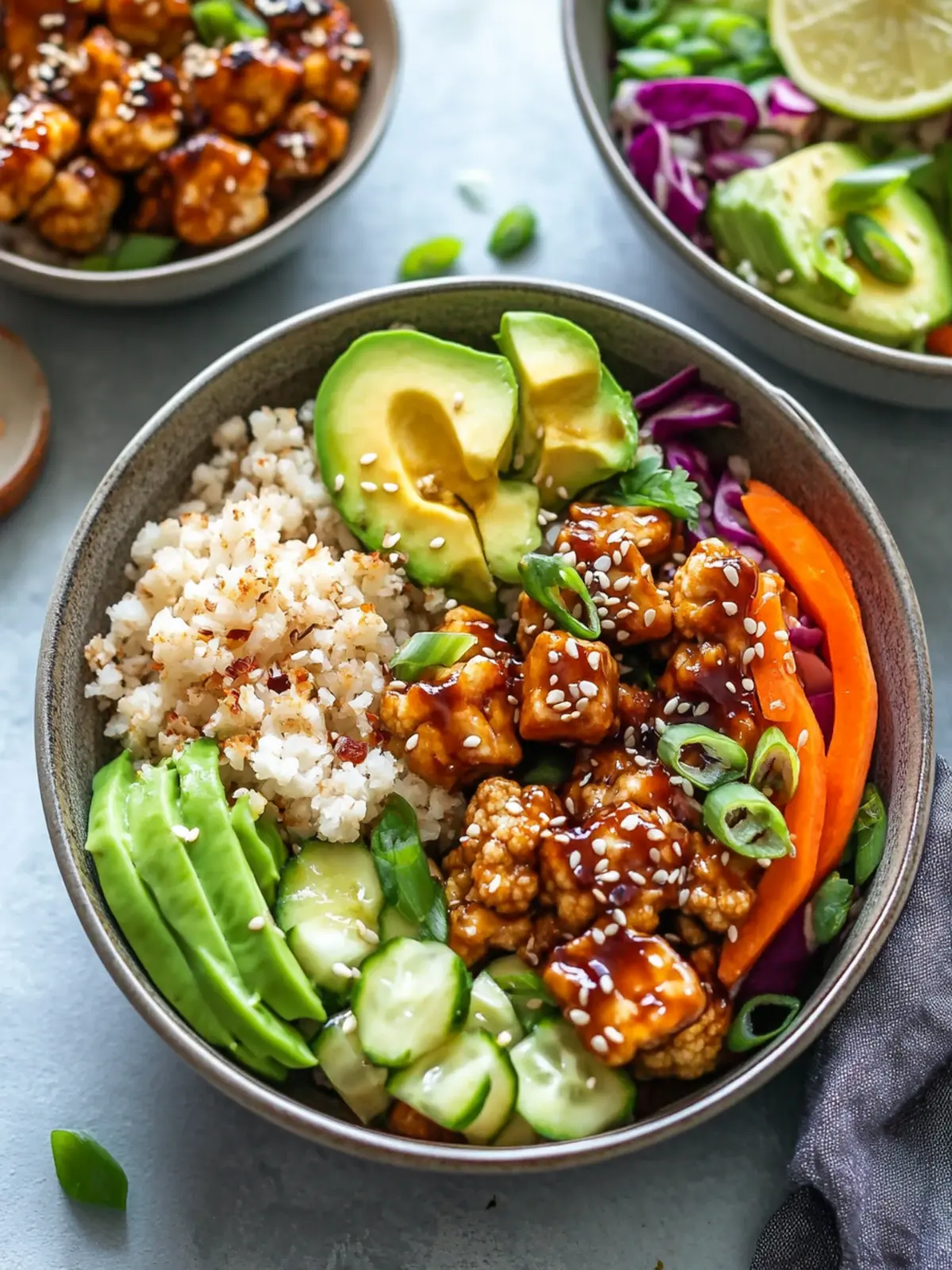 Teriyaki Cauliflower Power Bowls Vegan Bliss for Meal Prep 5 Teriyaki Cauliflower Power Bowls (Vegan)