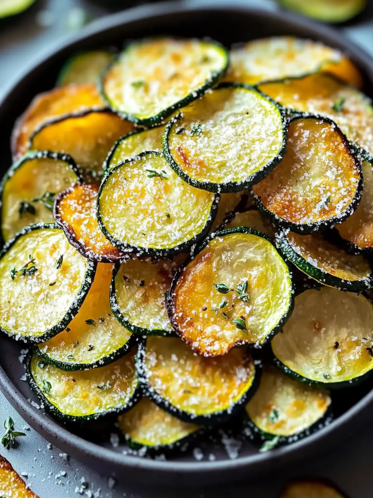 Crispy Zucchini Chips: Your Guilt-Free Crunchy Snack Solution 2 Crispy Zucchini Chips