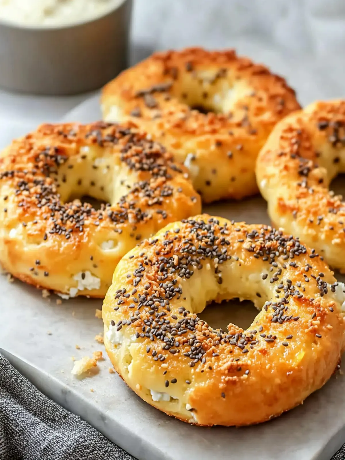 Delicious 2-Ingredient Keto Cottage Cheese Bagels Made Easy 2 2-Ingredient Keto Cottage Cheese Bagels