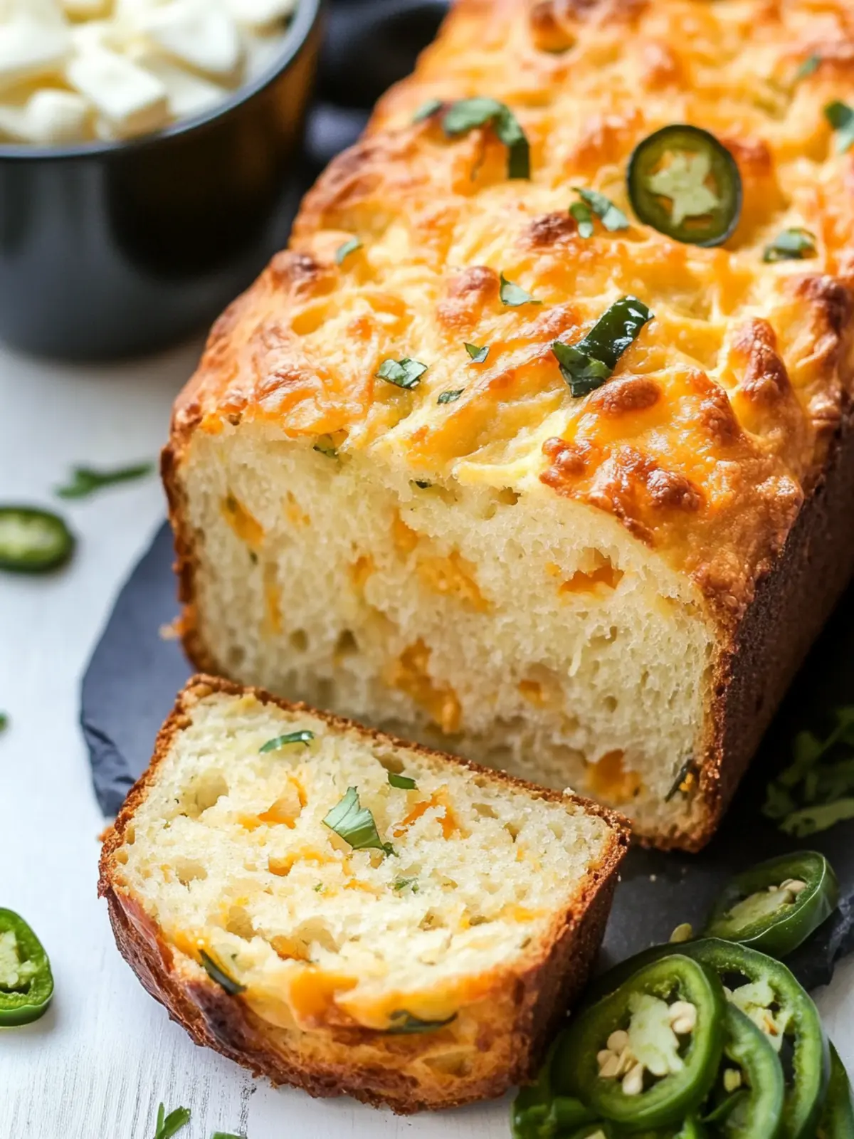 Jalapeño Cheddar Bread: A Spicy Twist for Every Meal 5 Jalapeño Cheddar Bread