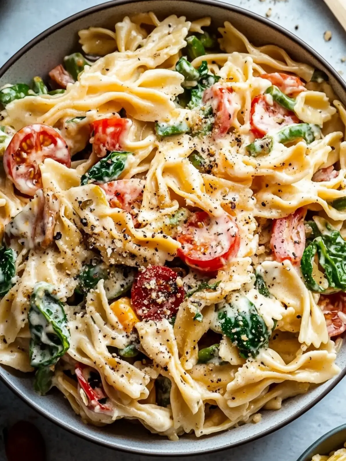 Vegan Pasta Primavera with Creamy Garlic Cashew Sauce Delight 3 Vegan Pasta Primavera with Creamy Garlic Cashew Sauce