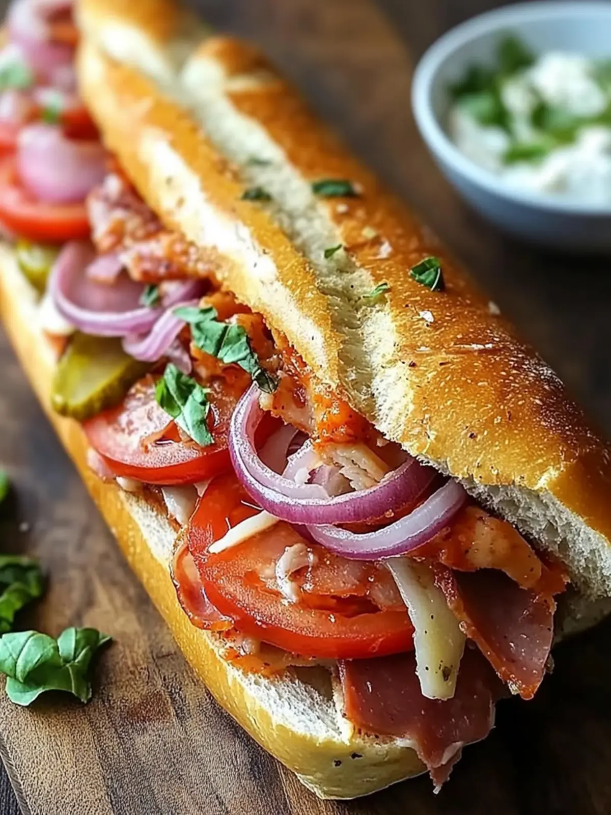 Baked Italian Sub Sandwich: Melted Cheese Heaven Awaits 3 Baked Italian Sub Sandwich