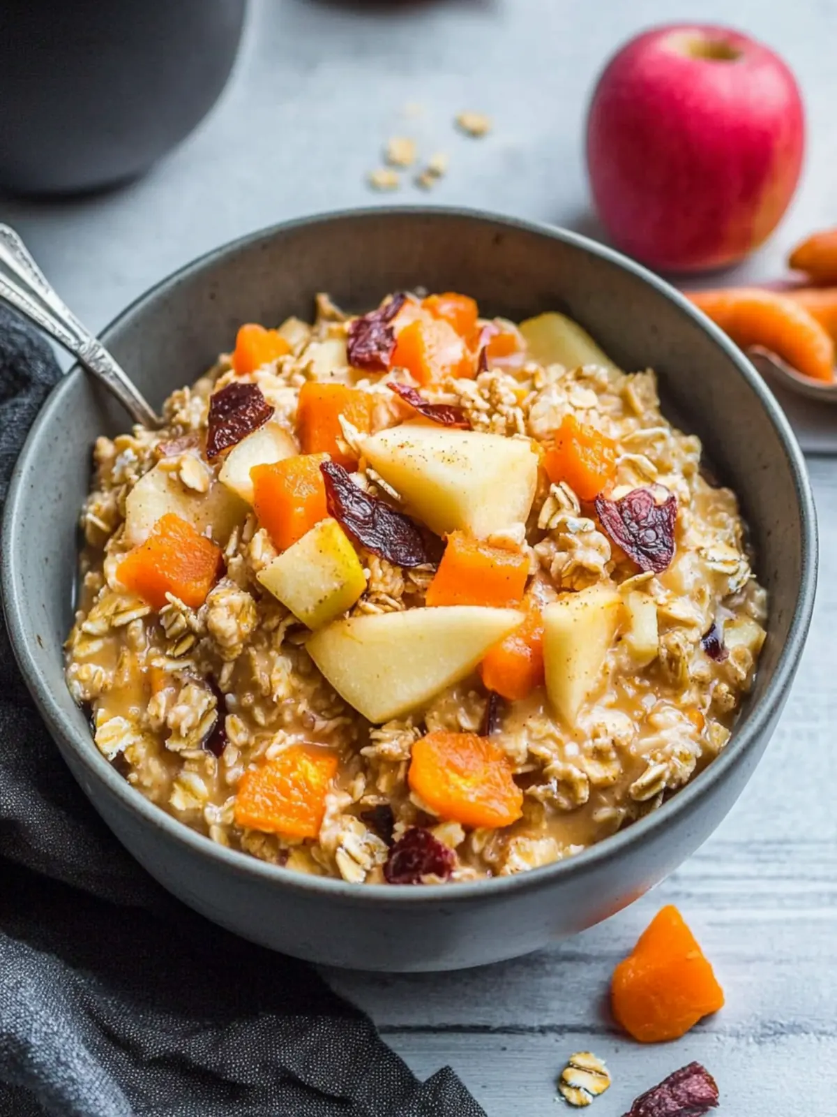Quick & Delicious 10-Minute Apple Carrot Oatmeal You'll Love 3 10-Minute Apple Carrot Oatmeal