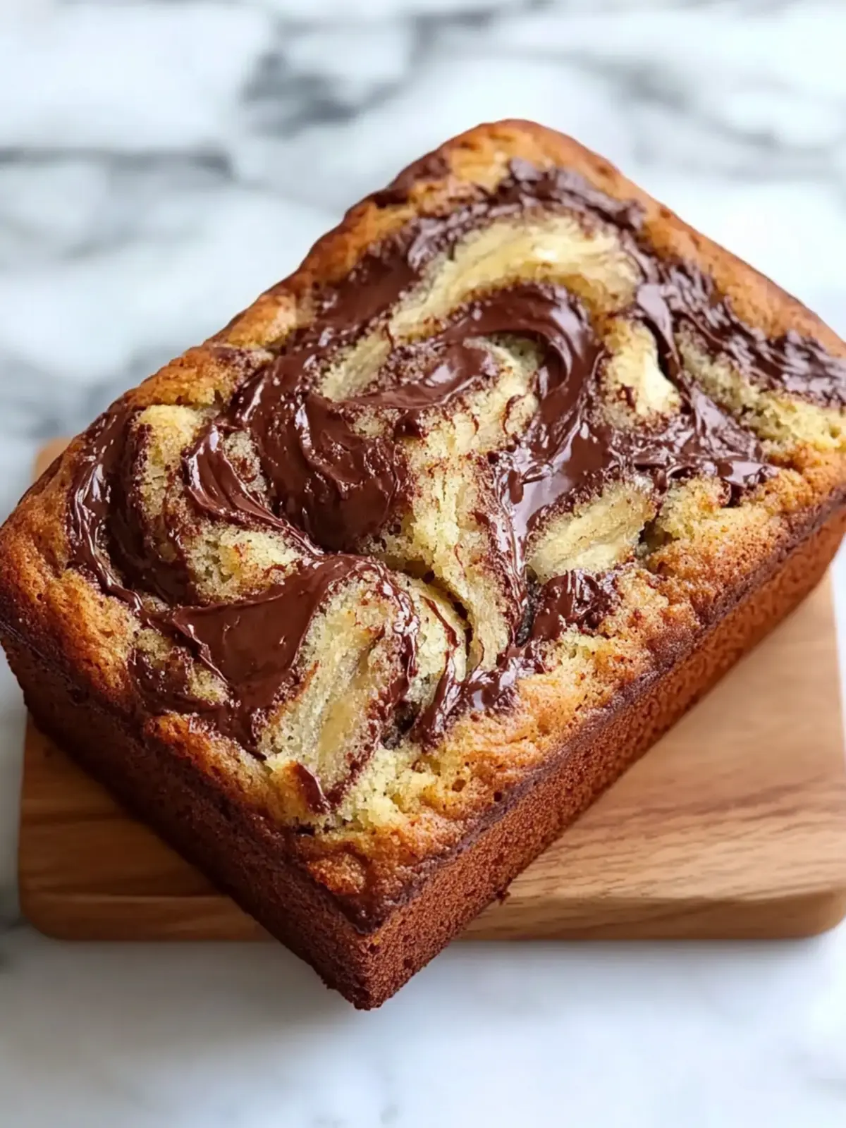 Nutella Swirl Banana Bread That You'll Crave Every Morning 3 Nutella Swirl Banana Bread