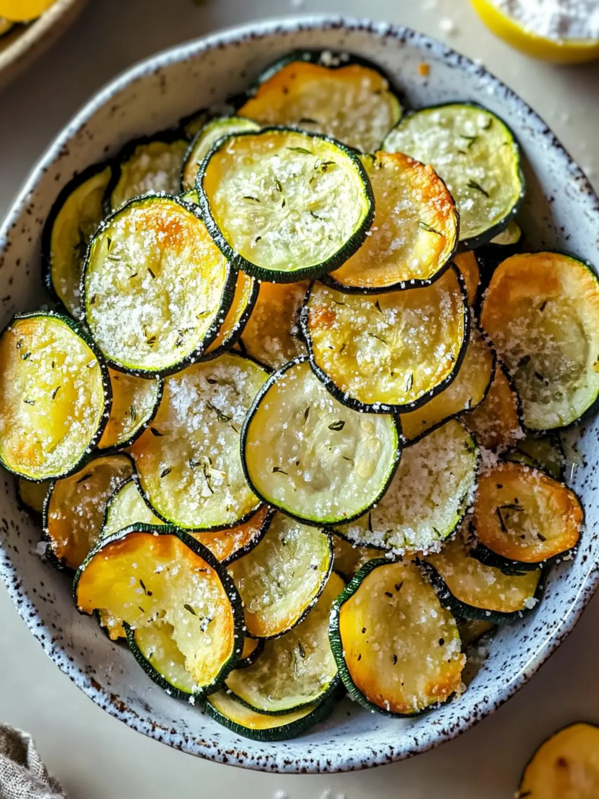 Crispy Zucchini Chips: Your Guilt-Free Crunchy Snack Solution 5 Crispy Zucchini Chips