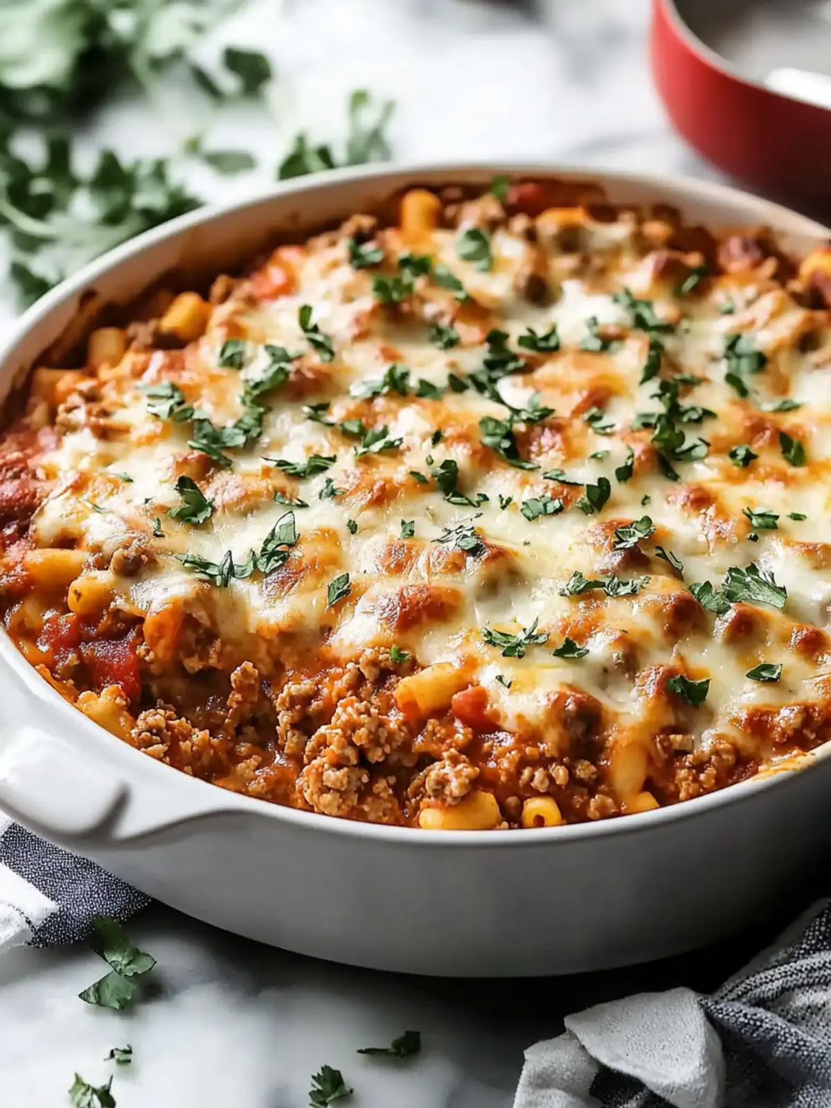 Savory 30-Minute Sloppy Joe Ground Turkey Casserole Delight 4 30-Minute Sloppy Joe Ground Turkey Casserole