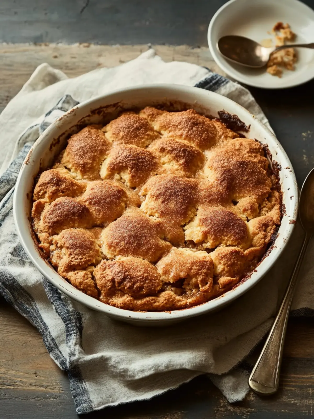 Easy Snickerdoodle Cobbler with Cinnamon-Sugar Crust Delight 4 Easy Snickerdoodle Cobbler with Cinnamon-Sugar Crust