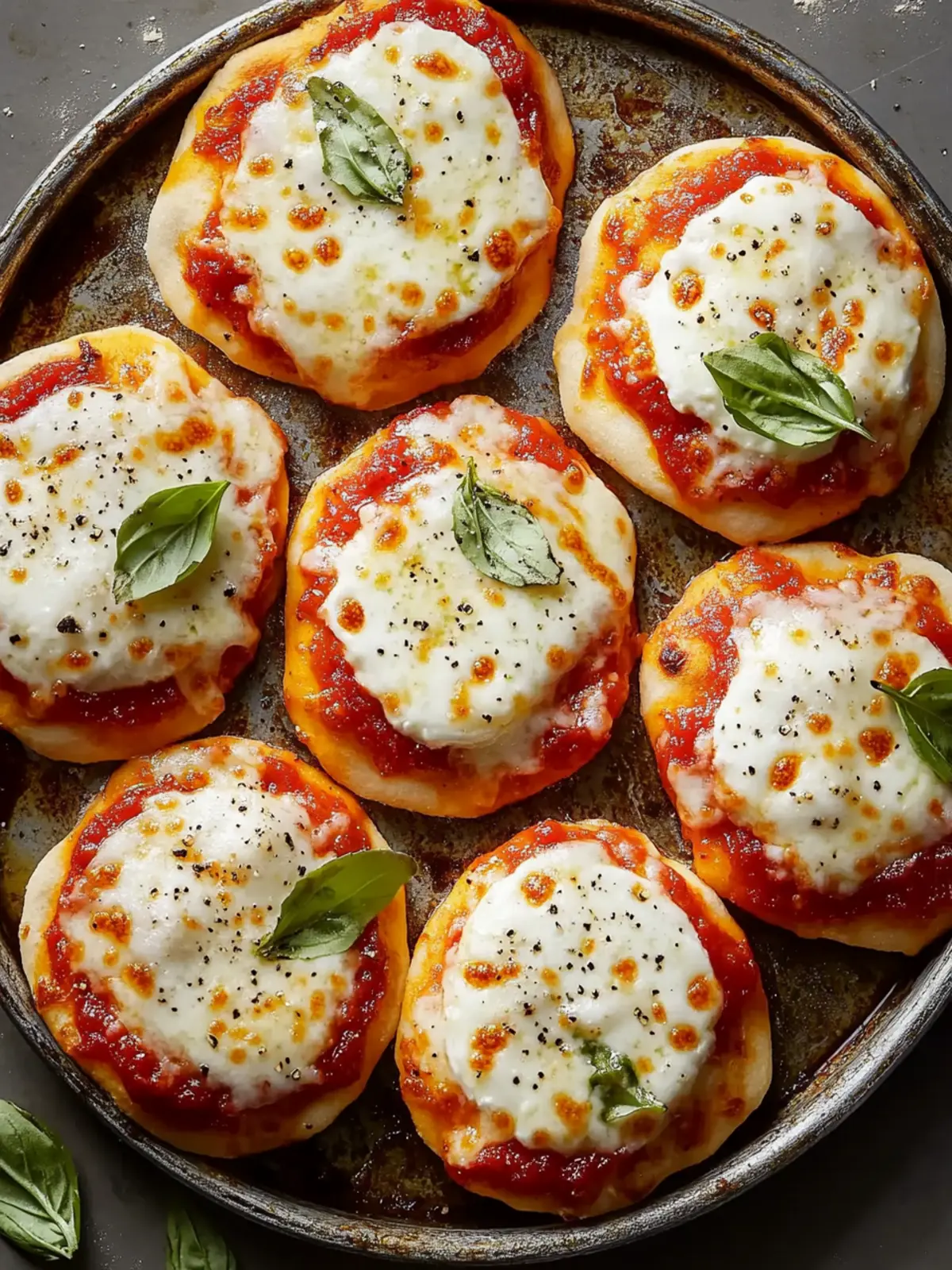 Guilt-Free Mini High Protein Cottage Cheese Pizzas for All 2 Guilt-Free Mini High Protein Cottage Cheese Pizzas