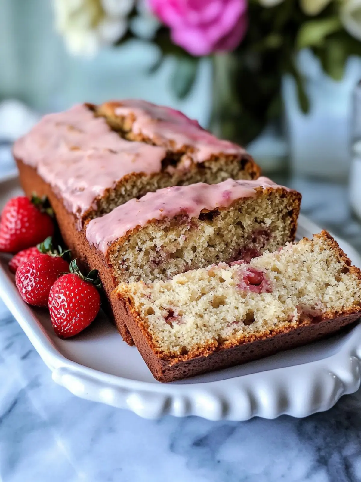 Strawberry Banana Bread
