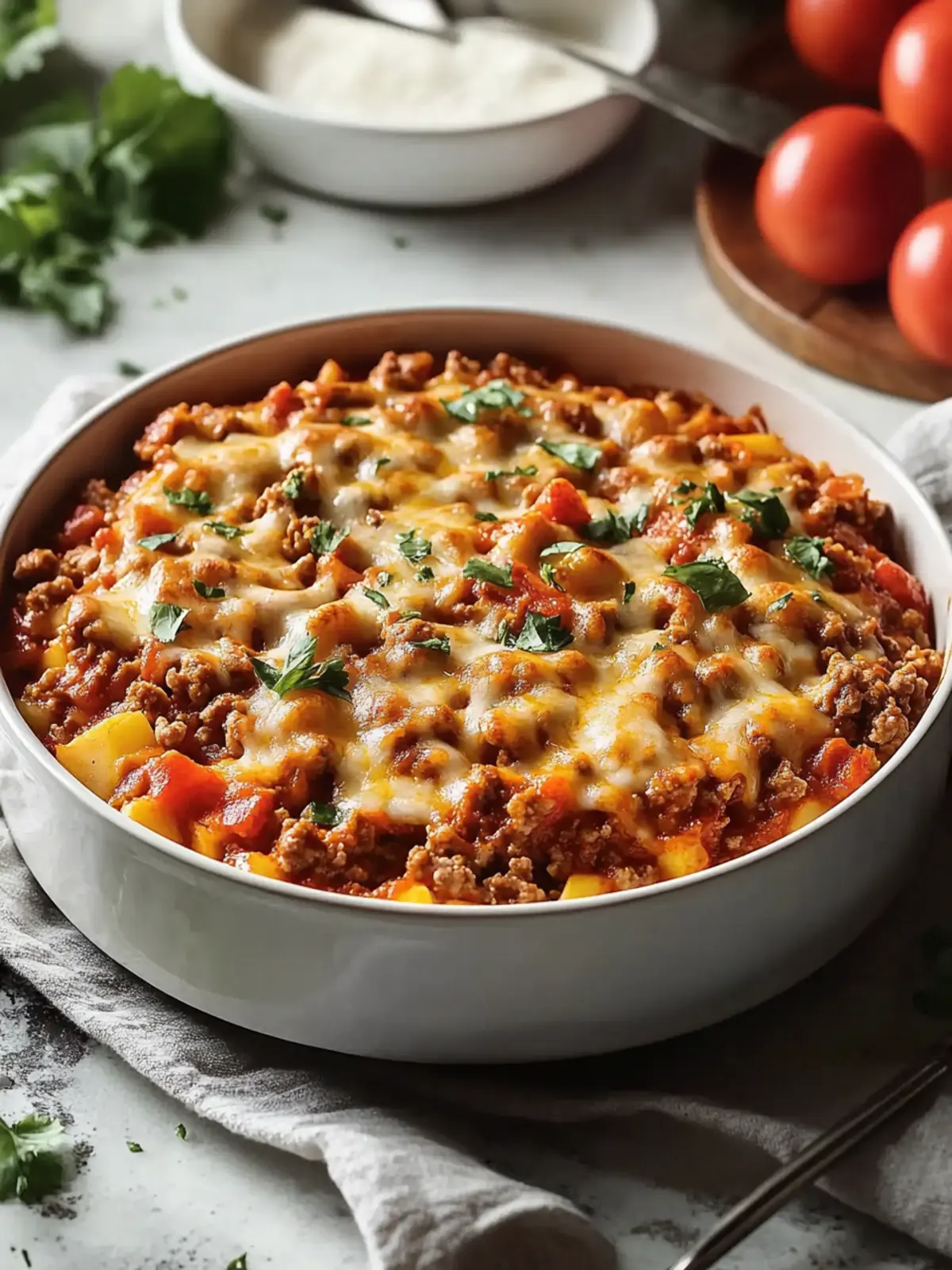 Savory 30-Minute Sloppy Joe Ground Turkey Casserole Delight 2 30-Minute Sloppy Joe Ground Turkey Casserole