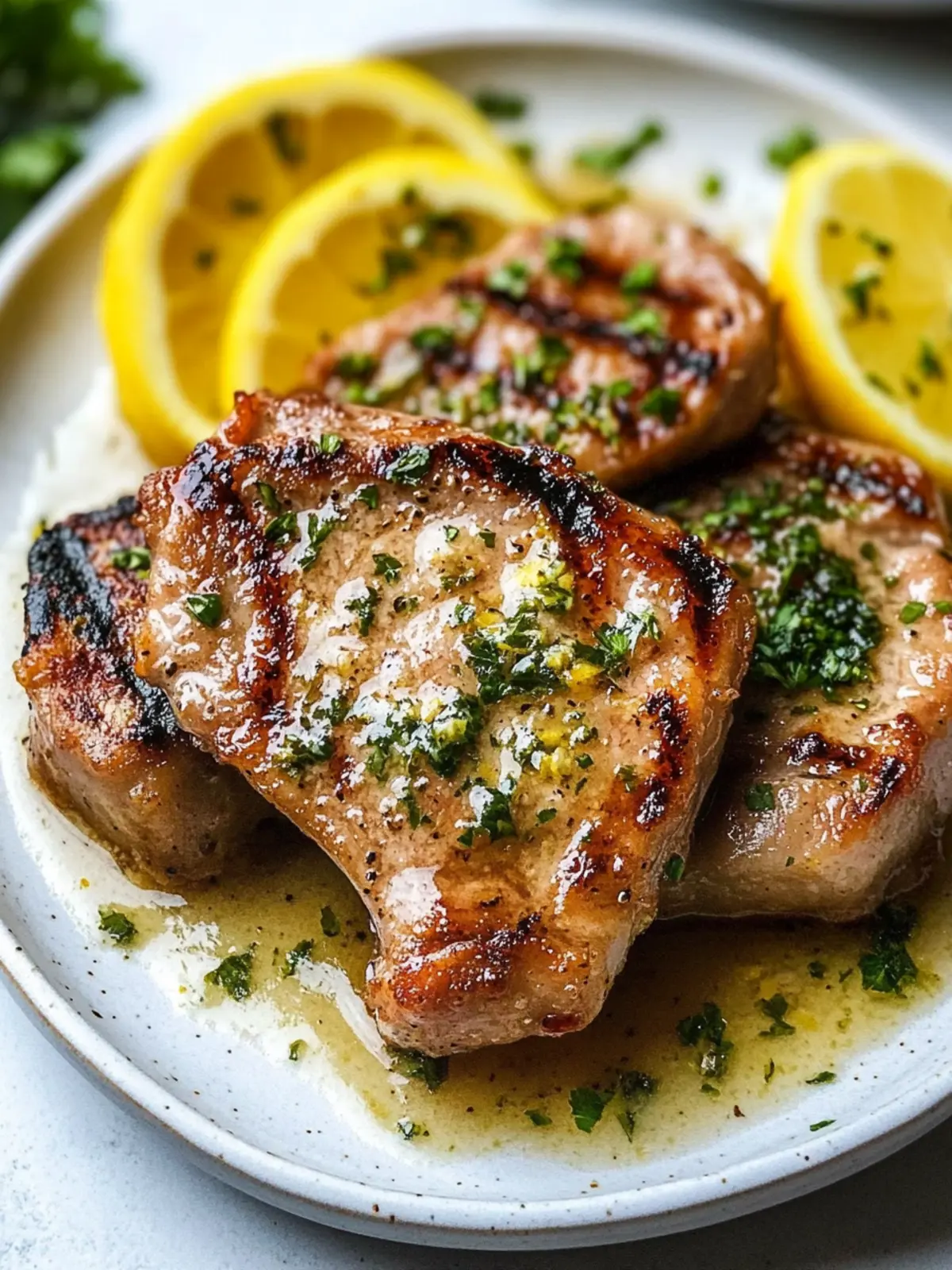 Lemon Butter Pork Chops for a Perfect Weeknight Dinner 3 Lemon Butter Pork Chops