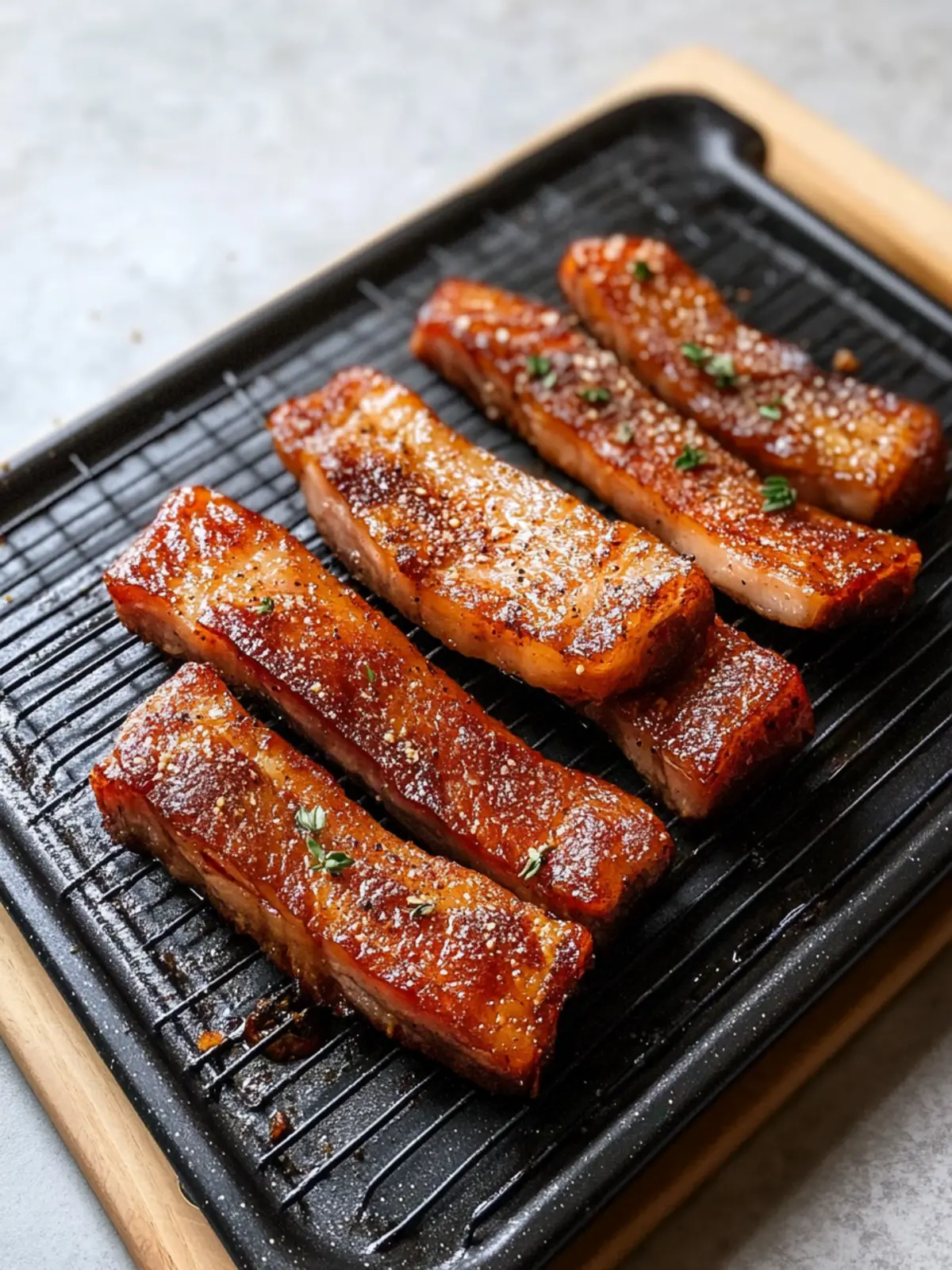 Oven Baked Pork Belly Slices: Crispy Perfection Awaits 3 Oven Baked Pork Belly Slices