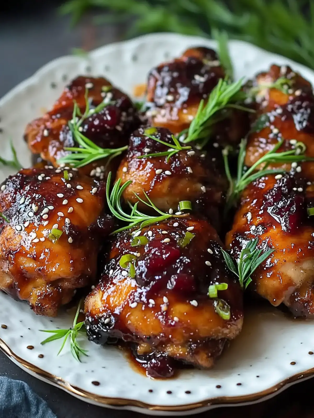 Plum Sauce Chicken Thighs