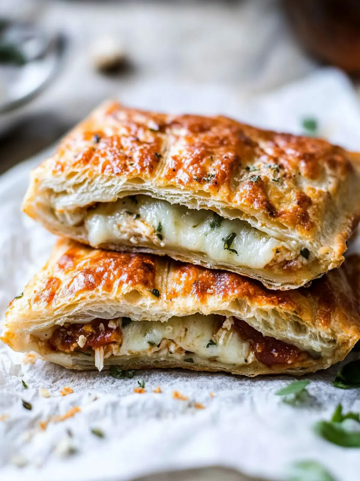 High Protein Chicken Hot Pockets for a Guilt-Free Snack 2 High Protein Chicken Hot Pockets