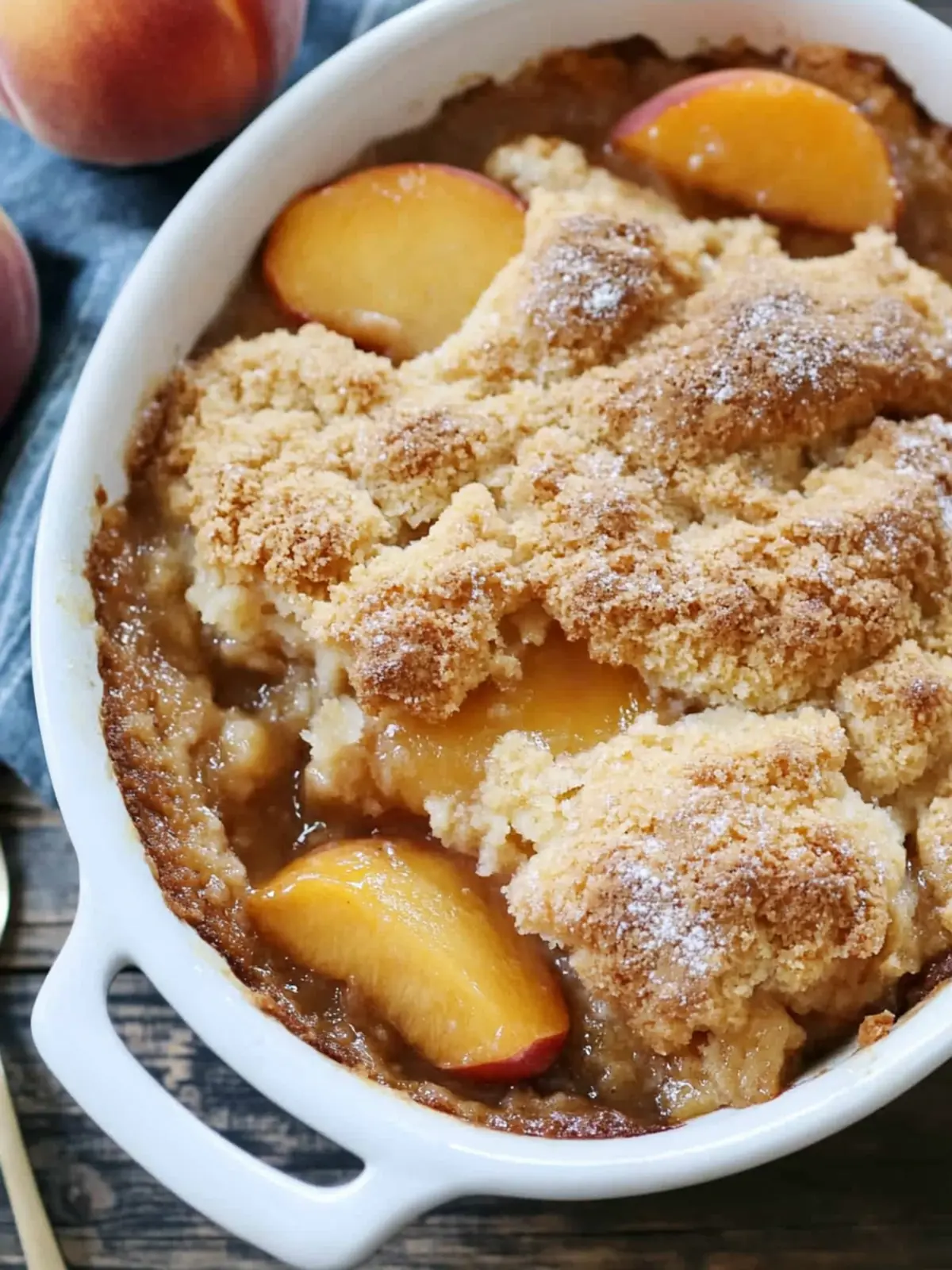 The Best Southern Peach Cobbler for Ultimate Comfort Bliss 4 The Best Southern Peach Cobbler