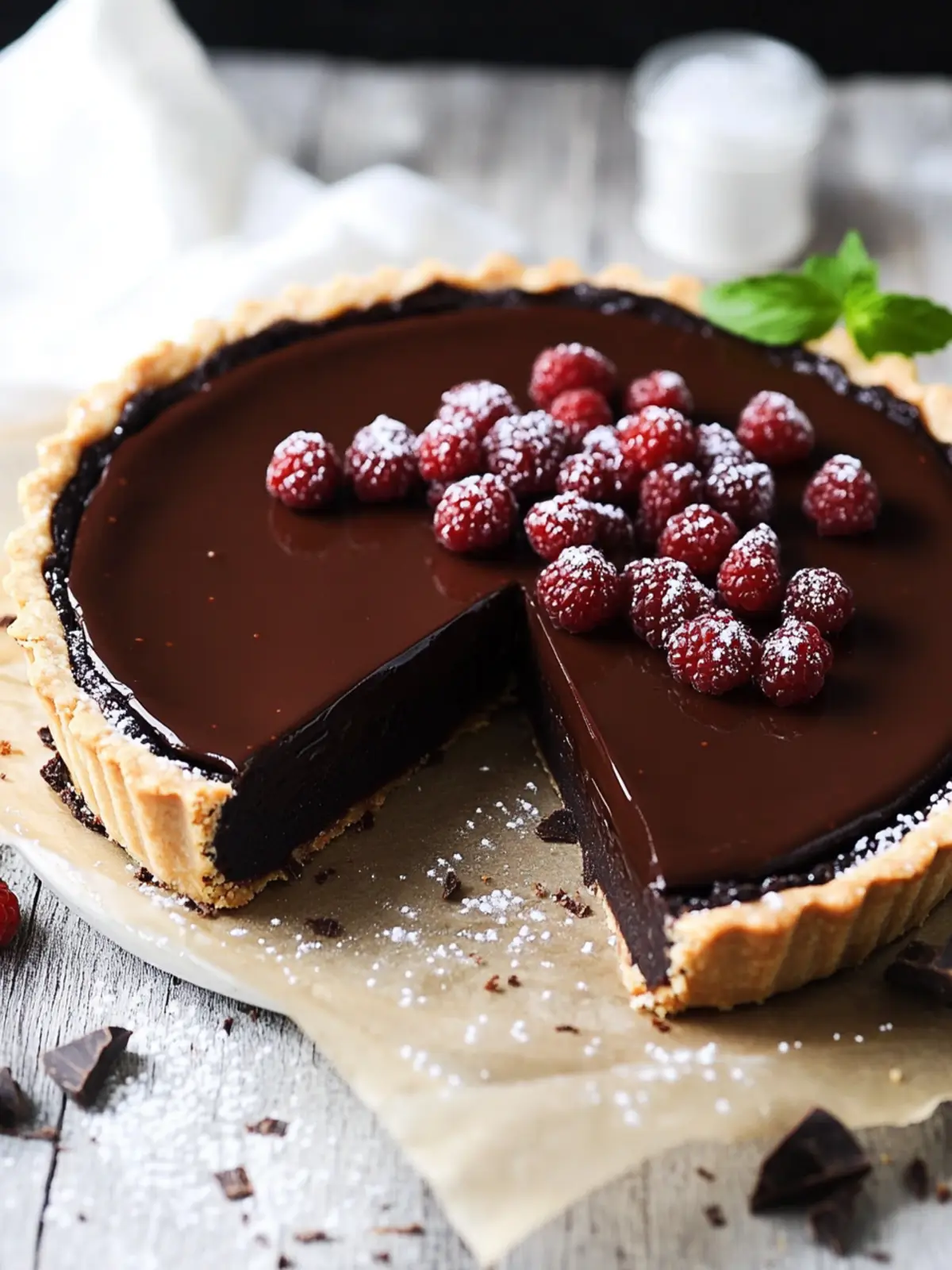 Chocolate Ganache Tart