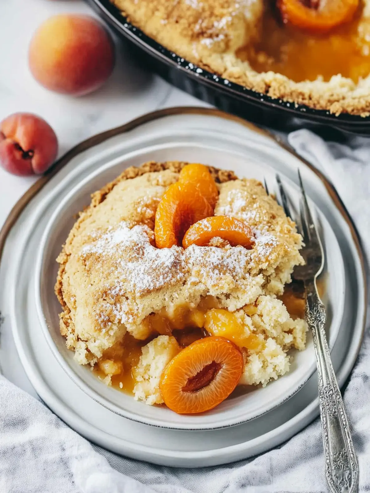 Delectable Apricot Cobbler for Your Summer Dessert Table 4 Apricot Cobbler