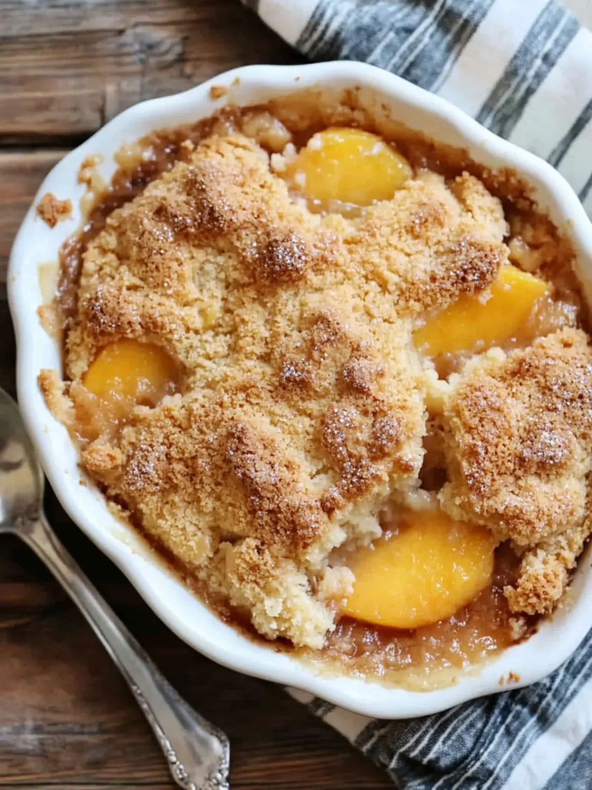 The Best Southern Peach Cobbler for Ultimate Comfort Bliss 3 The Best Southern Peach Cobbler