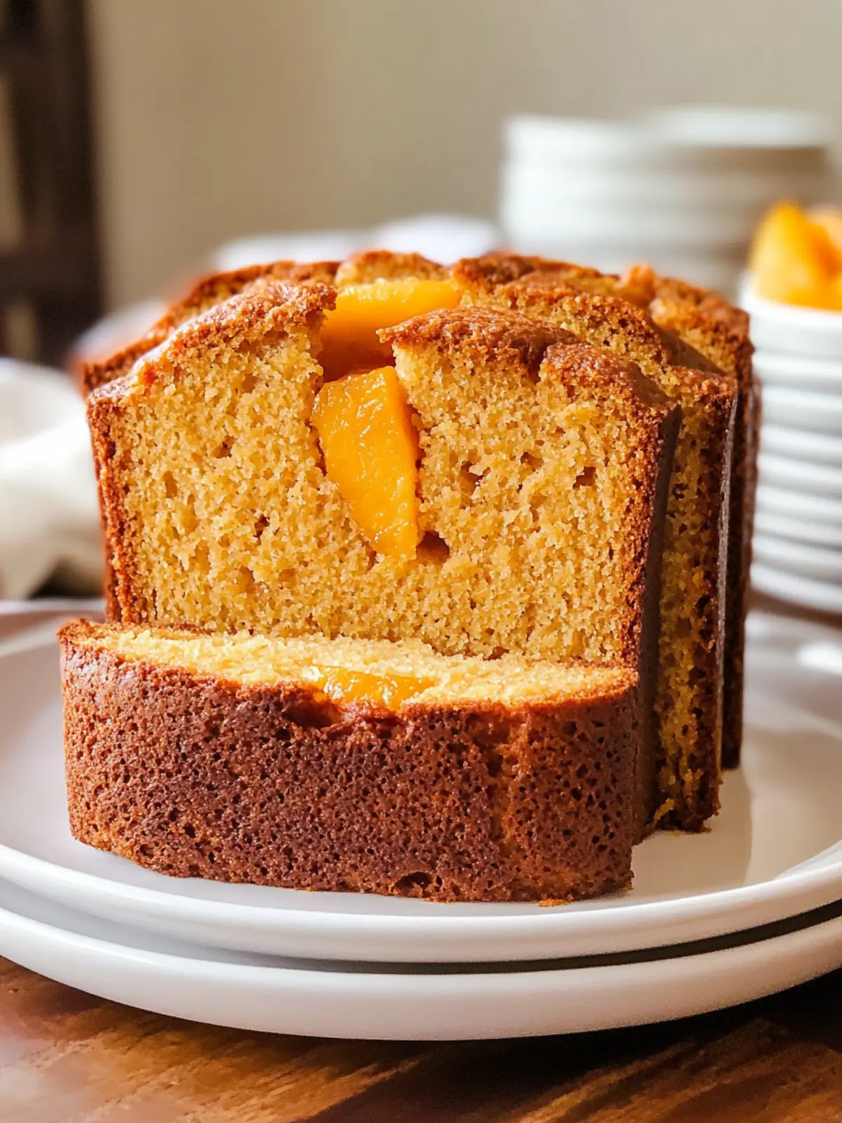 Southern Peach Bread that's Soft, Moist & Irresistible Always 4 Southern Peach Bread