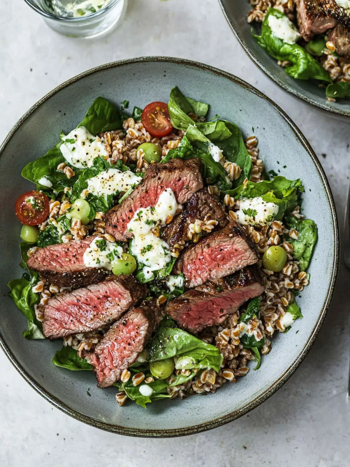 Savory Steak and Farro Salad That Will Impress Everyone 2 Steak and Farro Salad